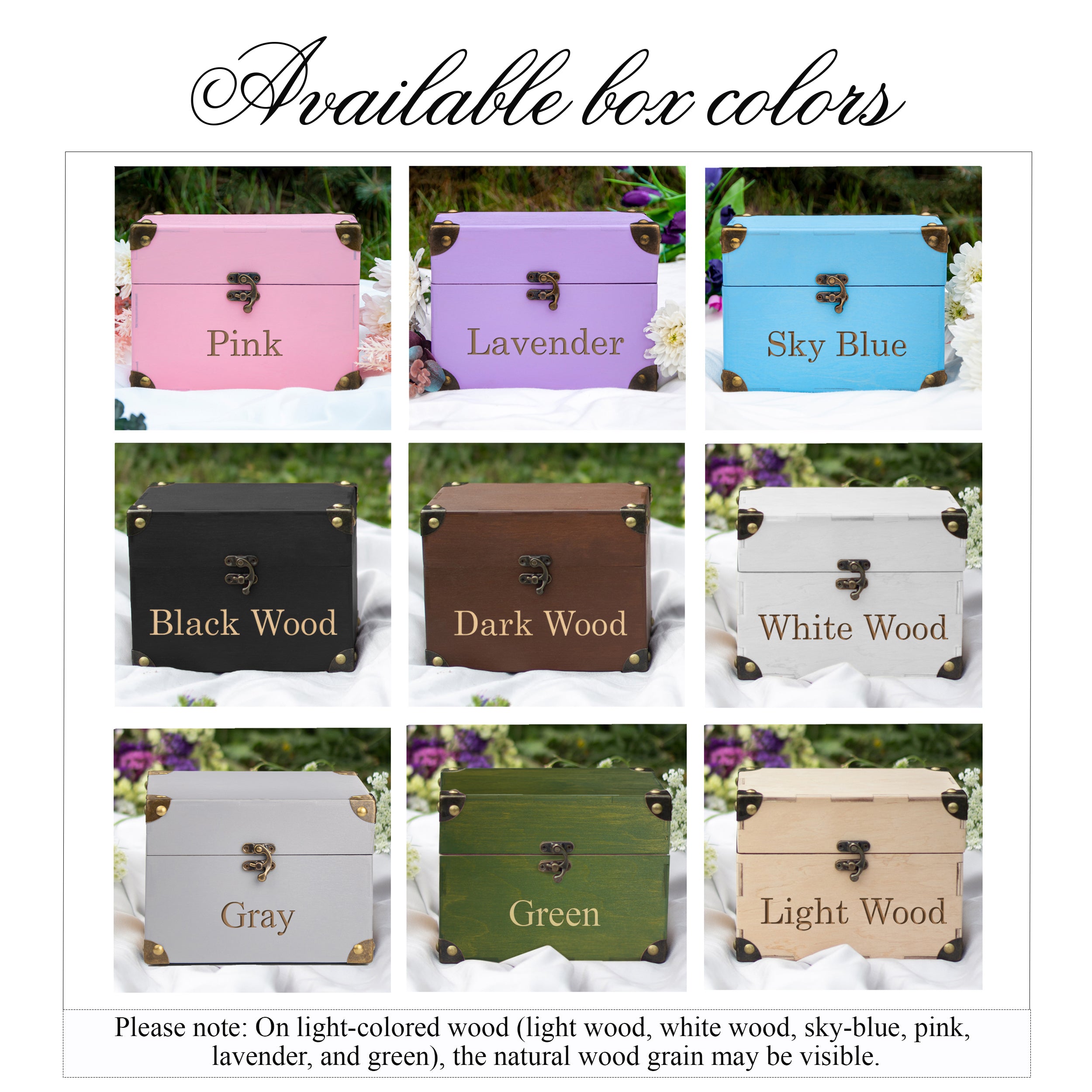 Wedding Guest Book Alternative - Wedding Advice Card Box with Lock - Bridal Shower Gifts
