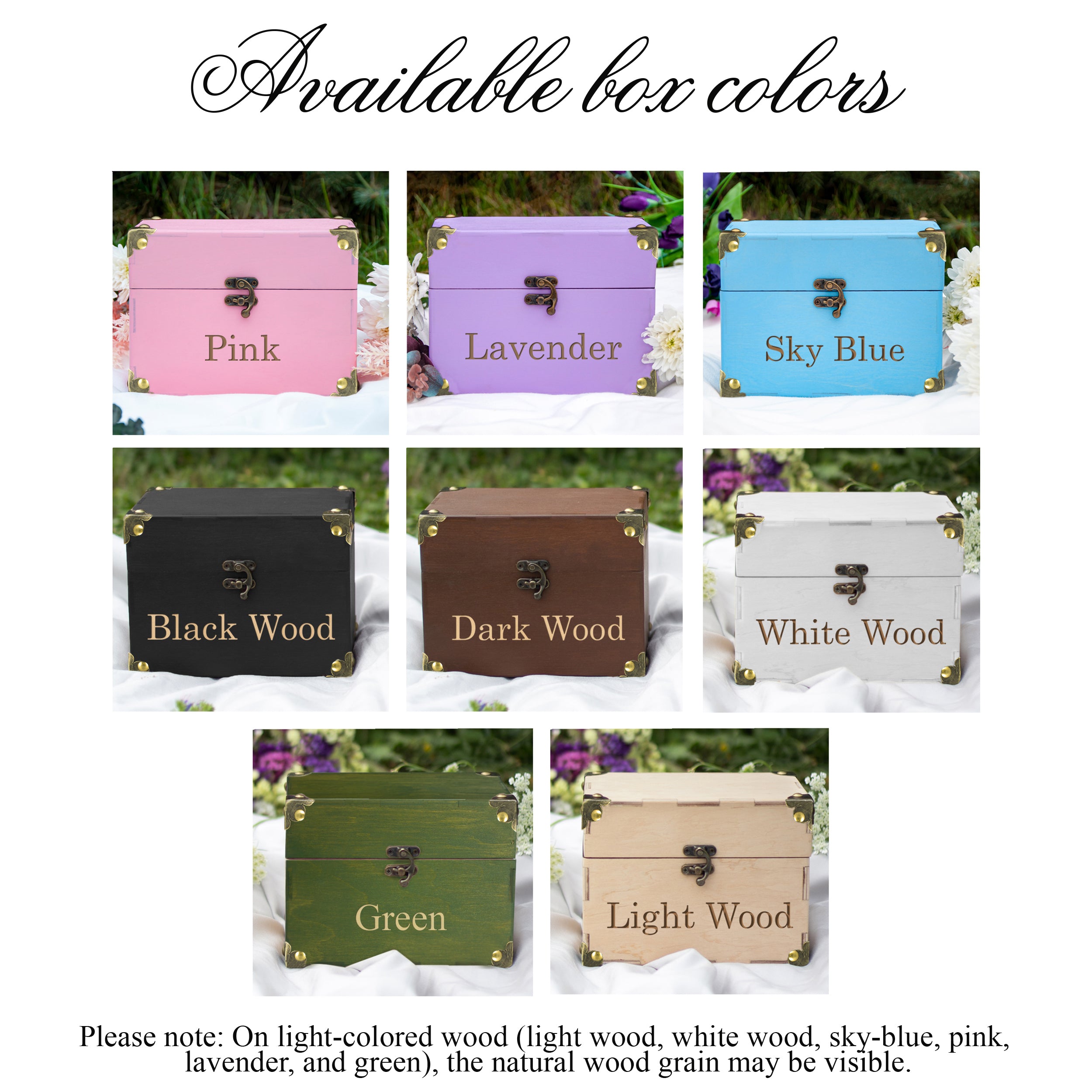 Wedding Guest Book Alternative - Wedding Advice Card Box with Lock - Bridal Shower Gifts