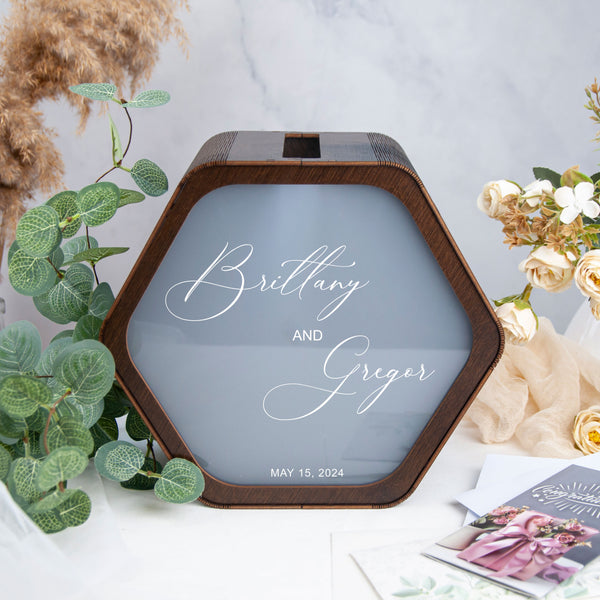 Personalized Wedding Box for Cards & Gifts - Bridal Shower Gifts