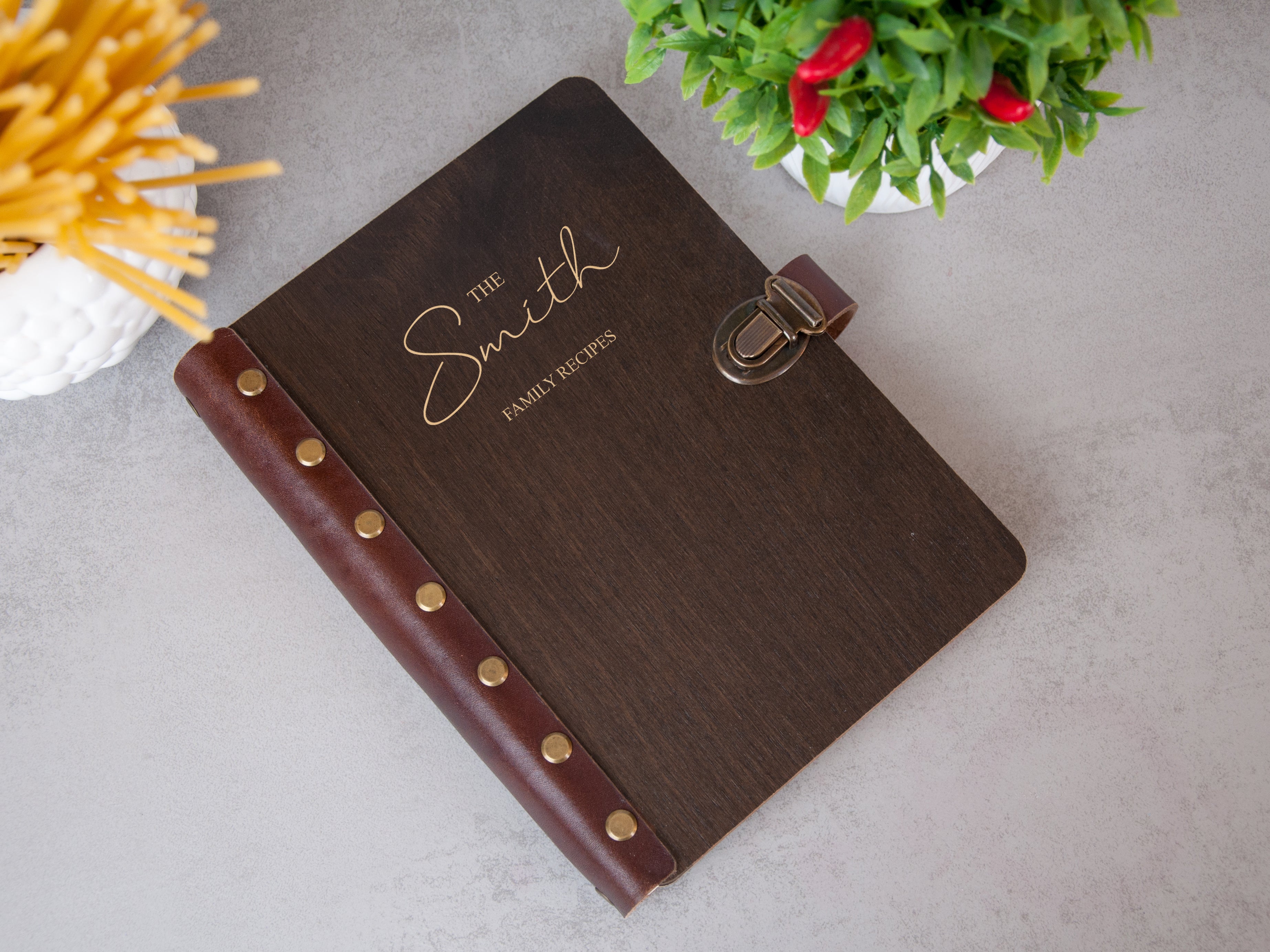 Blank Cookbook Binder - Christmas Gifts from Grandma