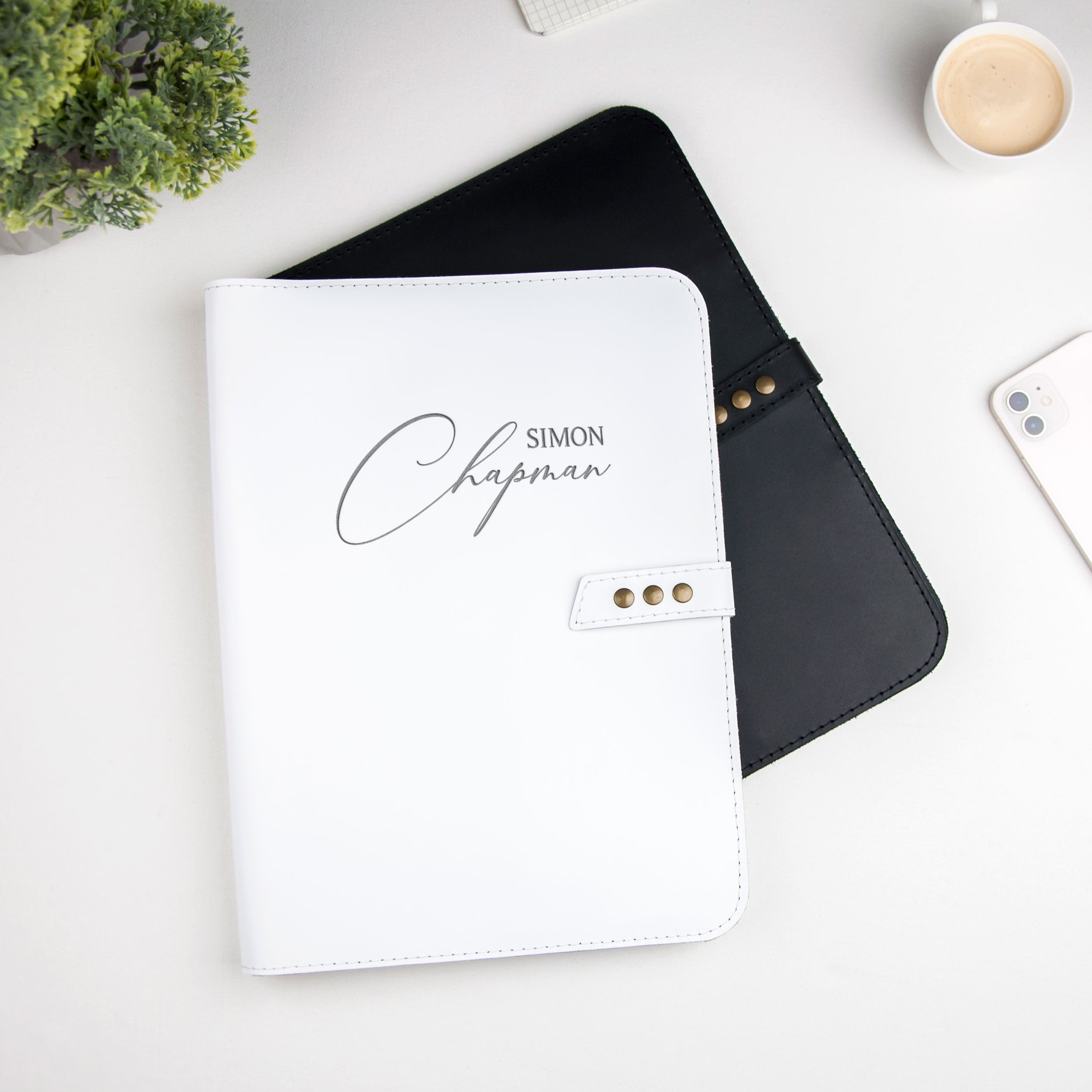 Custom Leather Padfolio Christmas Business Gifts
