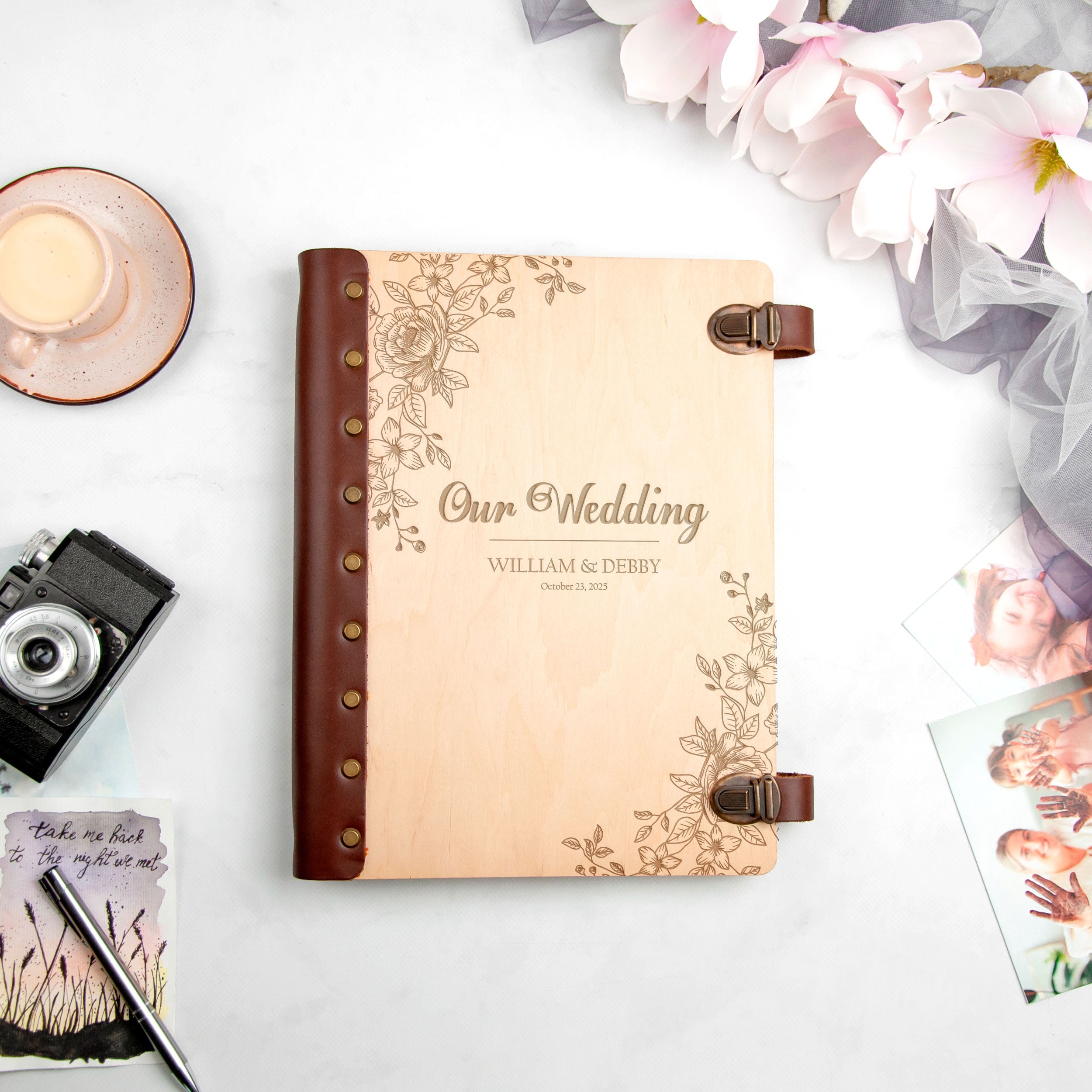 Personalized Photo Album - Wedding Gift Ideas for Couple