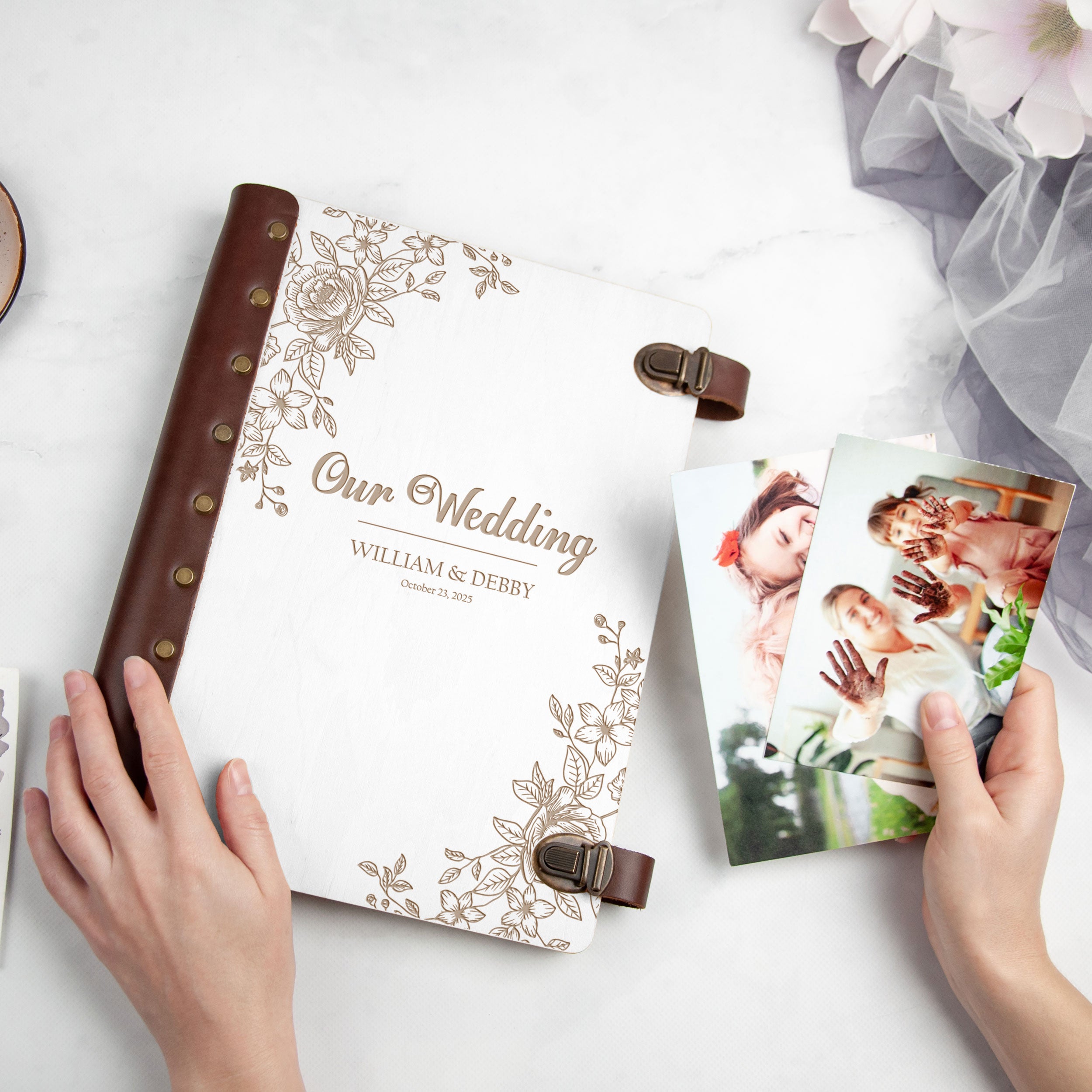 Personalized Photo Album - Wedding Gift Ideas for Couple