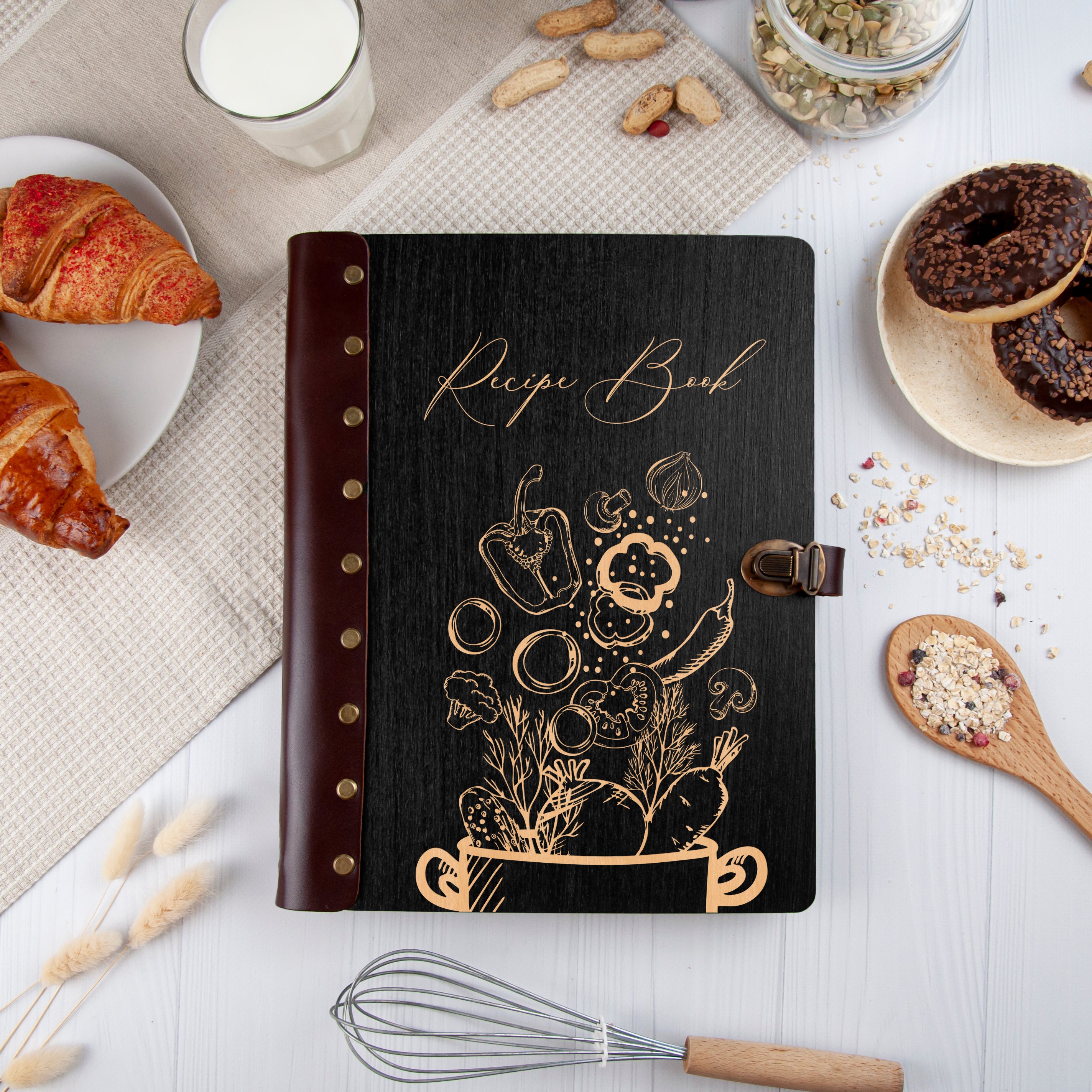 Personalised Recipe Journal - Family Kitchen Gift Ideas