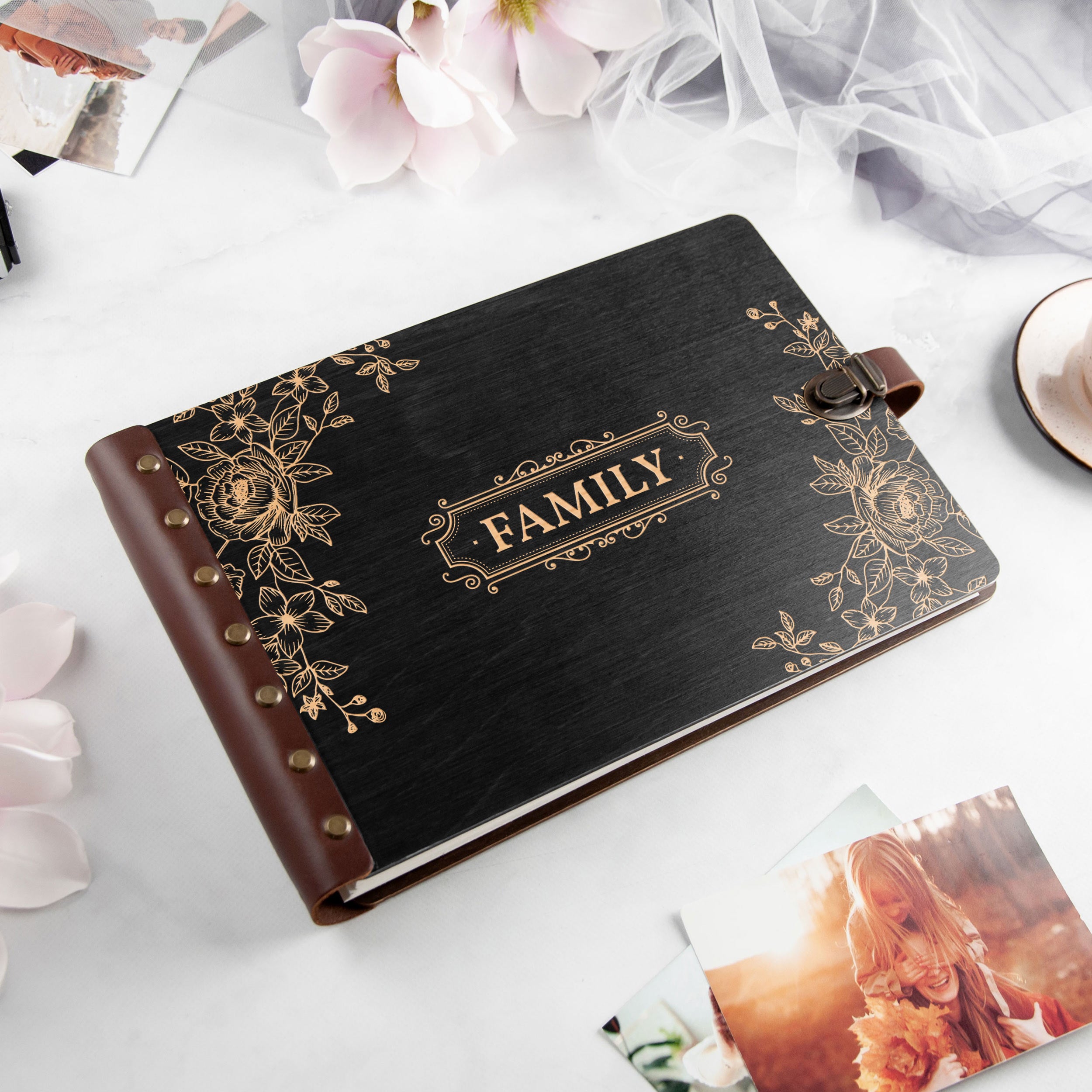 Custom Photo Album - Anniversary Gift for Wife