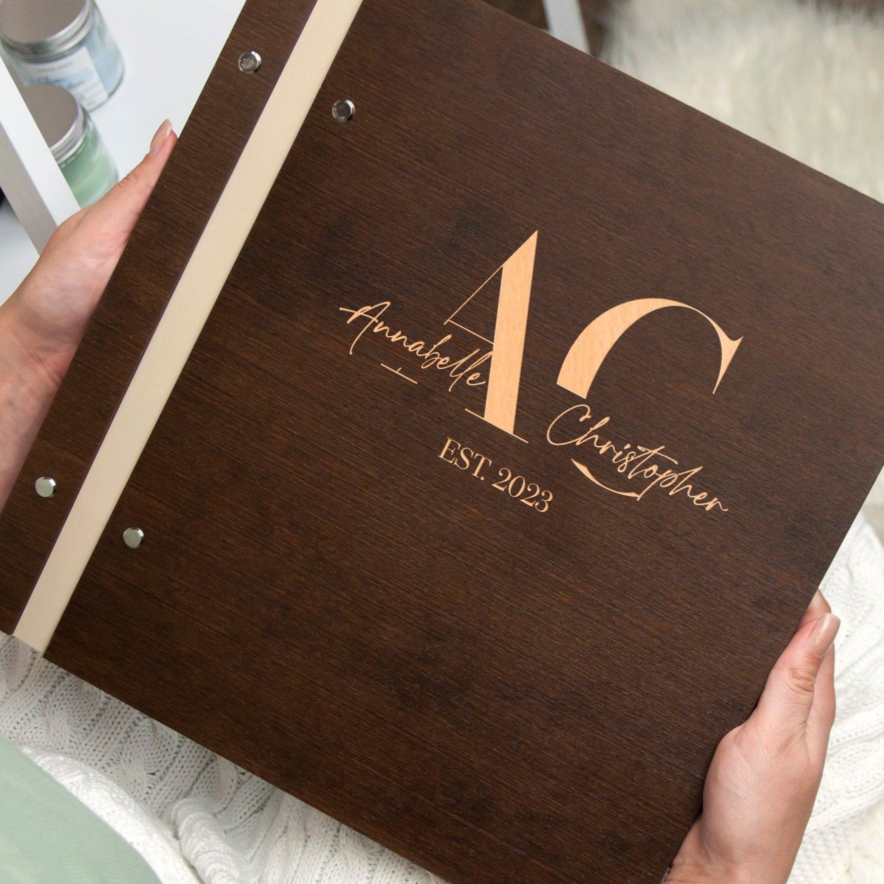 Wedding Anniversary Album with Self-Adhesive Sheets