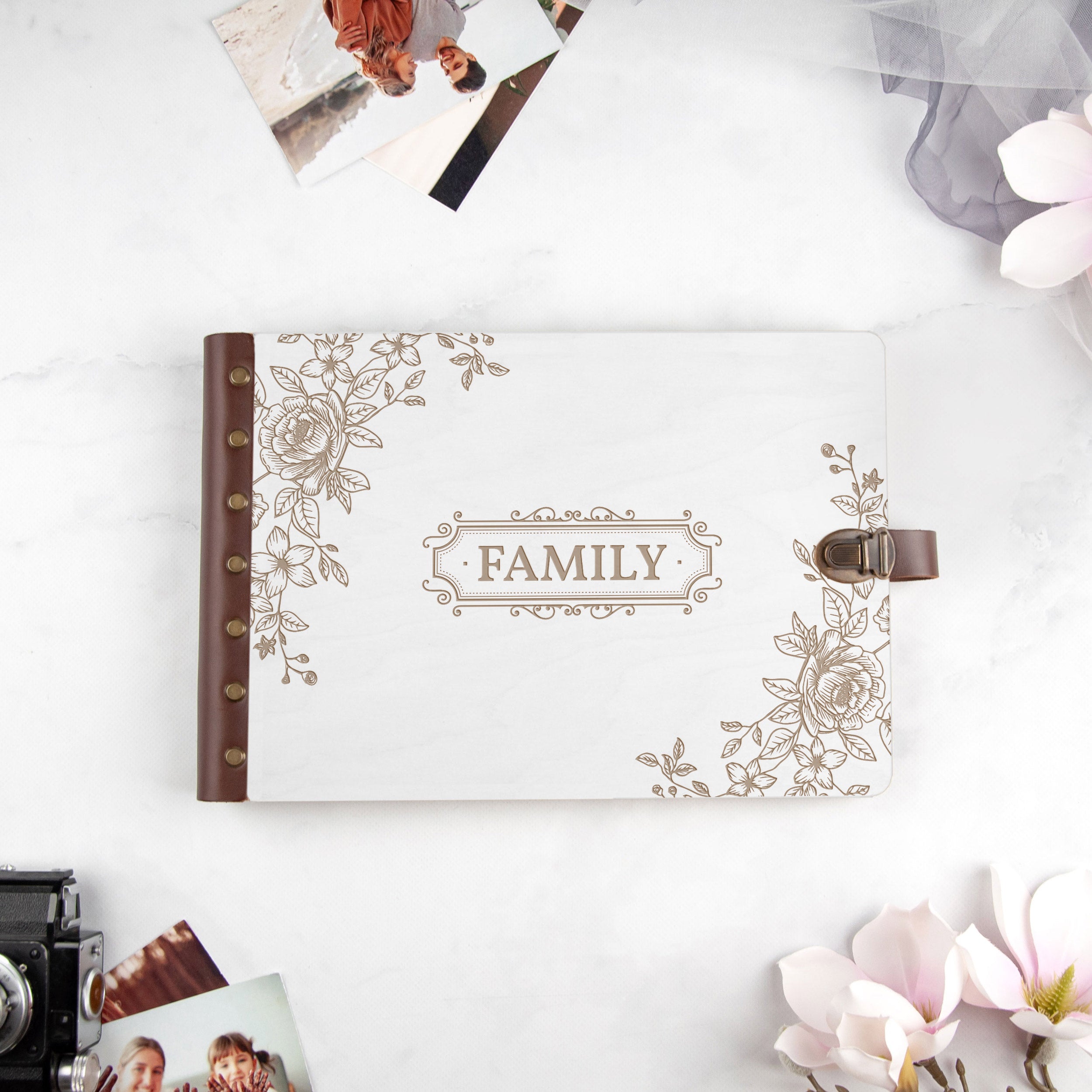 Custom Photo Album - Anniversary Gift for Wife
