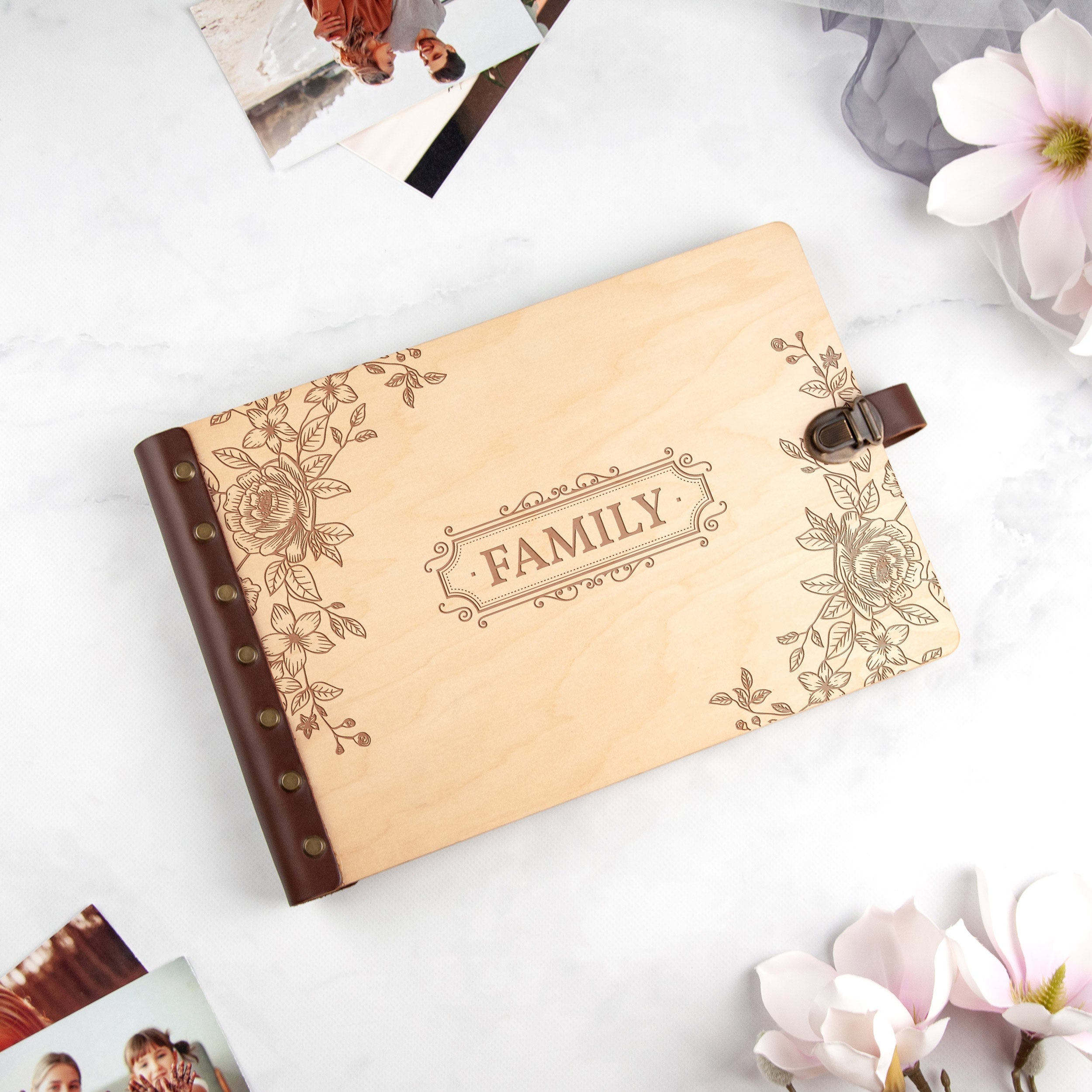 Custom Photo Album - Anniversary Gift for Wife