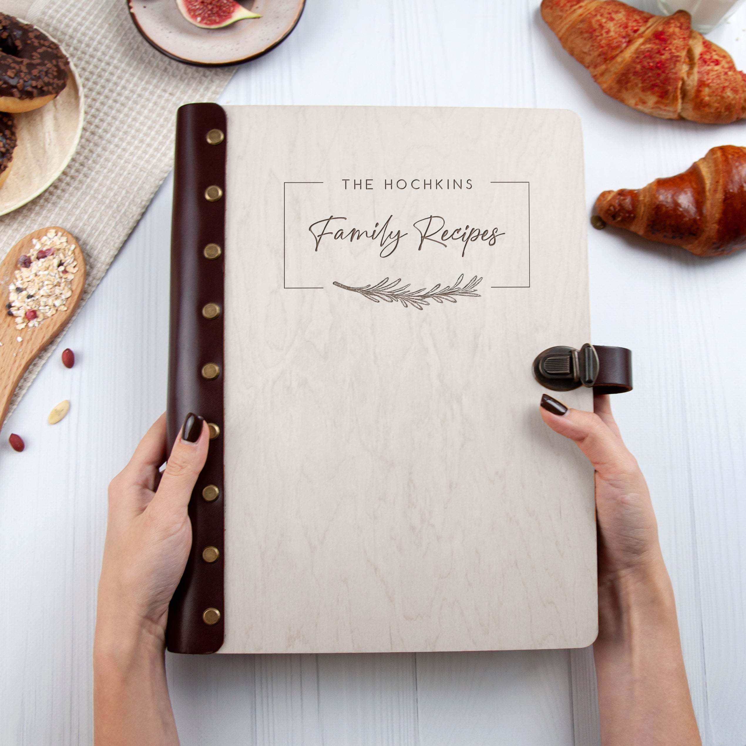 Blank Cookbook Binder - Christmas Gifts from Grandma
