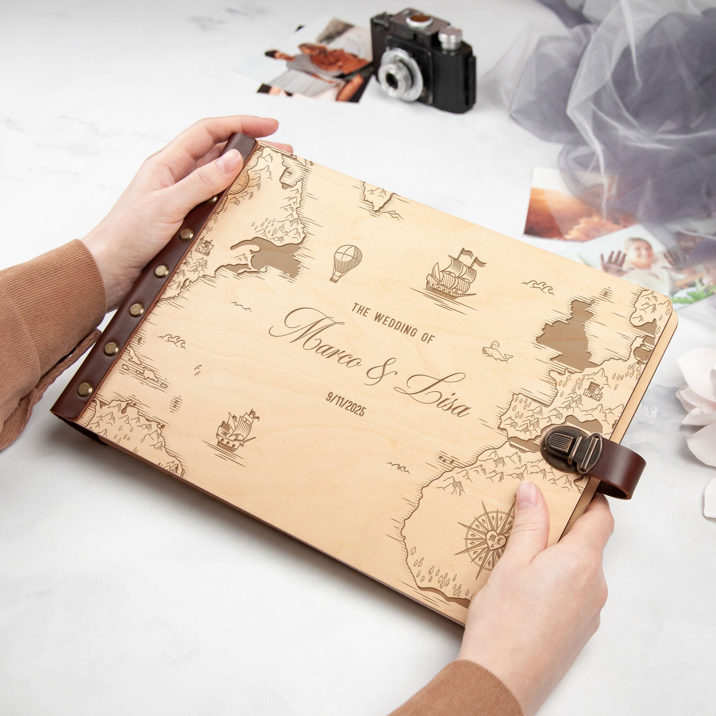 Travel Photo Album - Valentines Day Gift