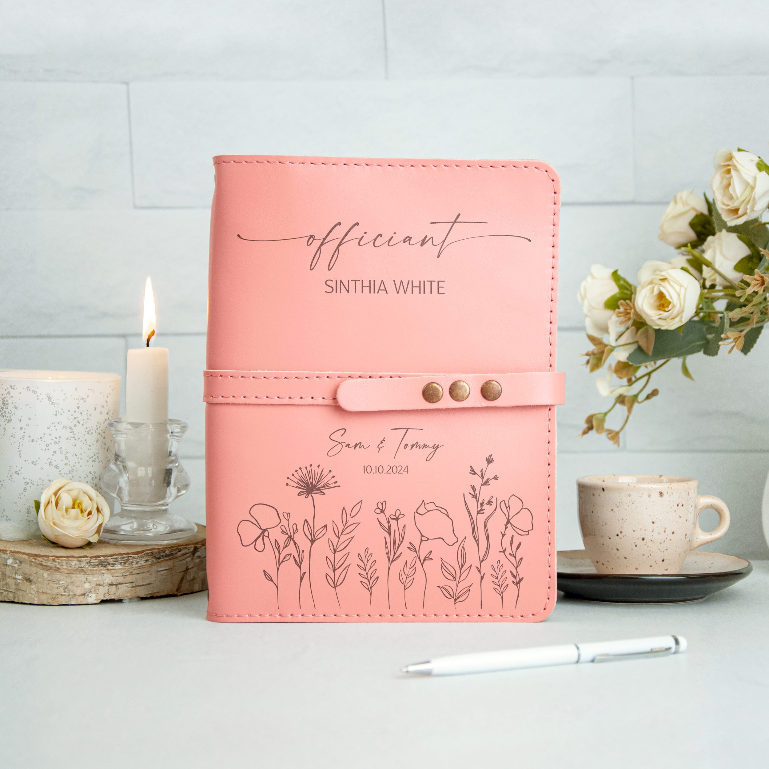 Officiant Journal - Wedding Thank you Gift