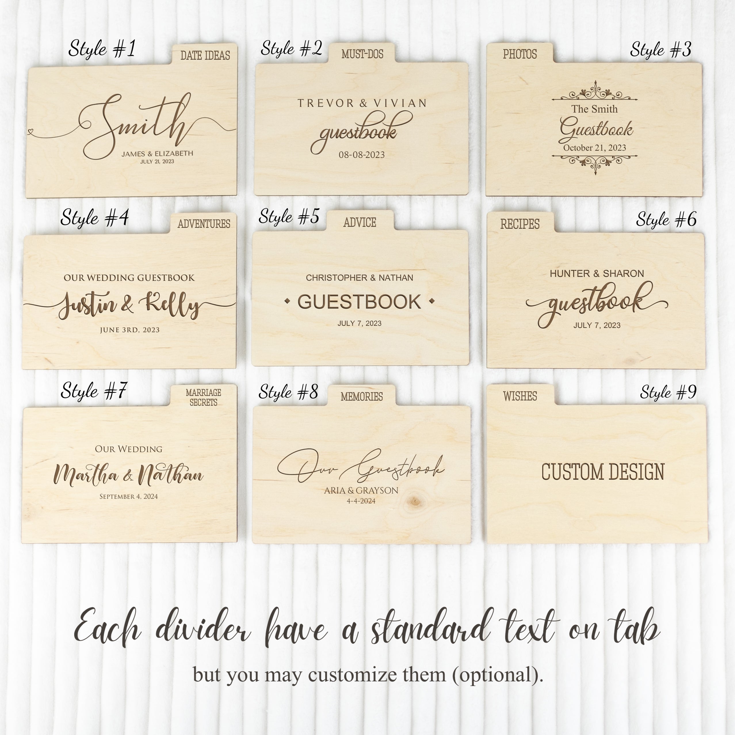 Alternative Wedding Guest Book - Wedding Memory & Advice Box with Lock