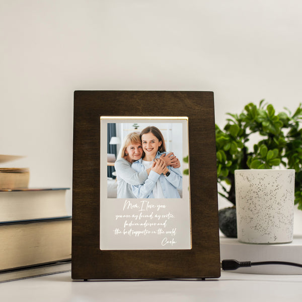 Personalized Frame for Mom - Christmas Gifts from Daughter