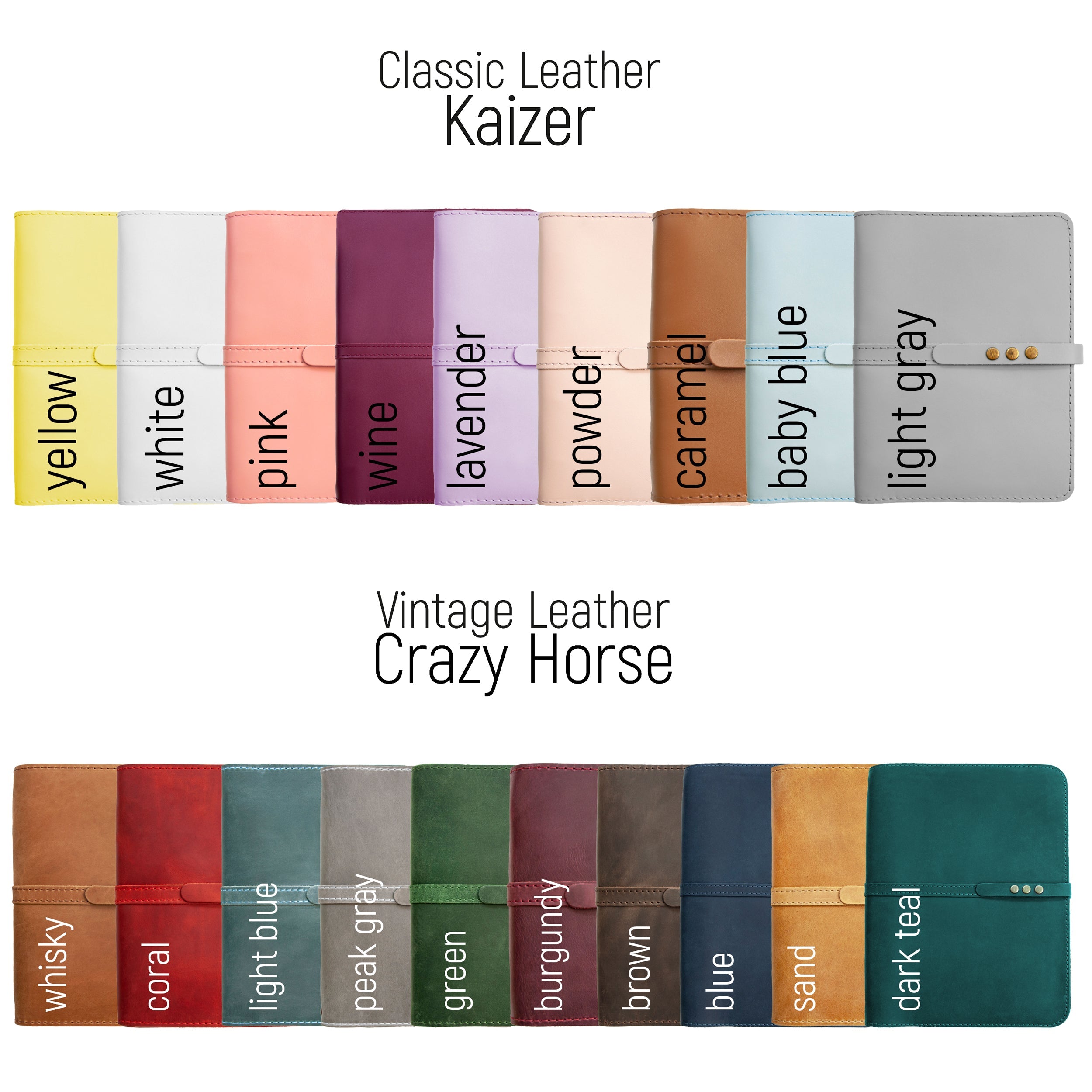 Custom Leather Recipe Book - Personalized Wedding Gift for Couple
