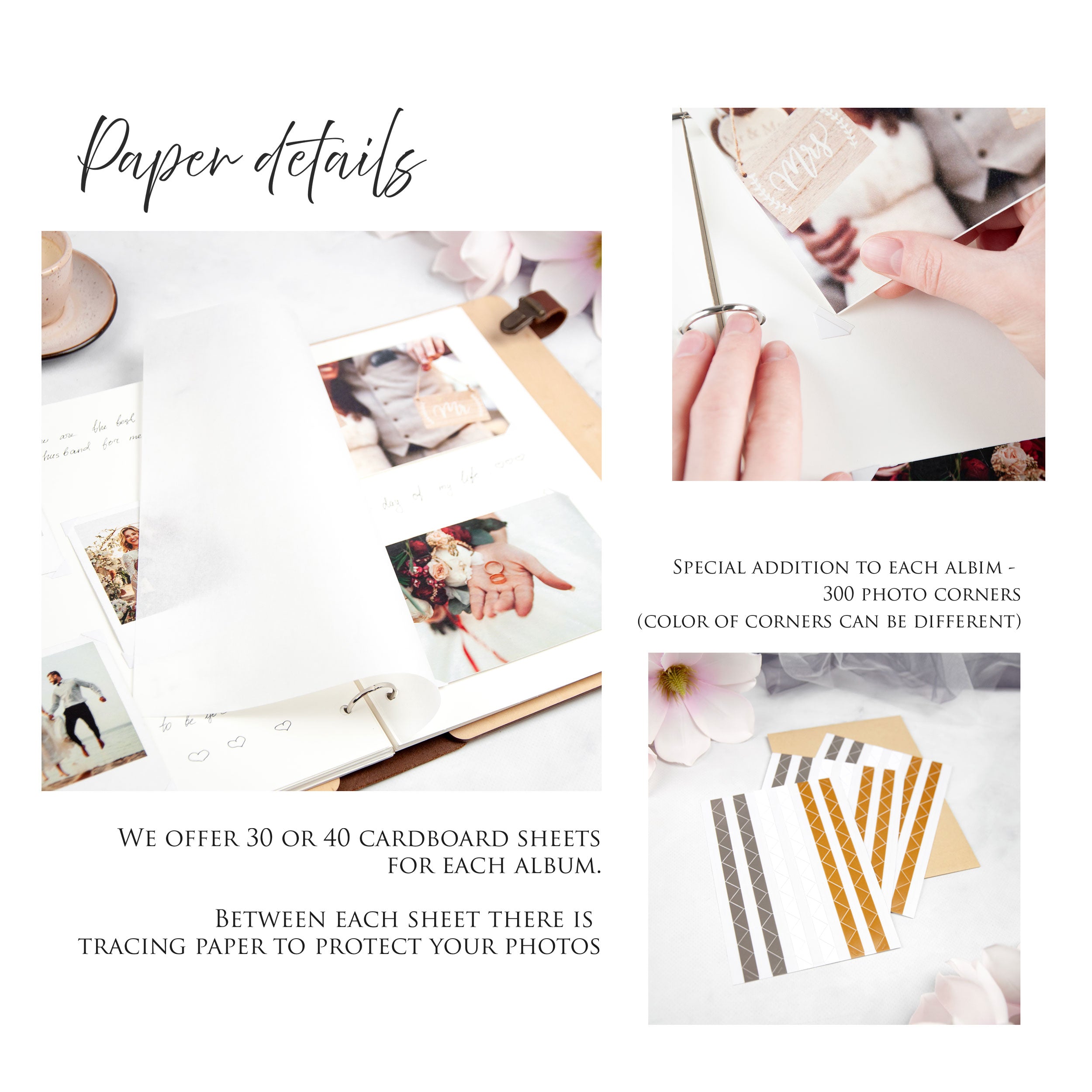 Personalized Photo Album - Wedding Gift Ideas for Couple