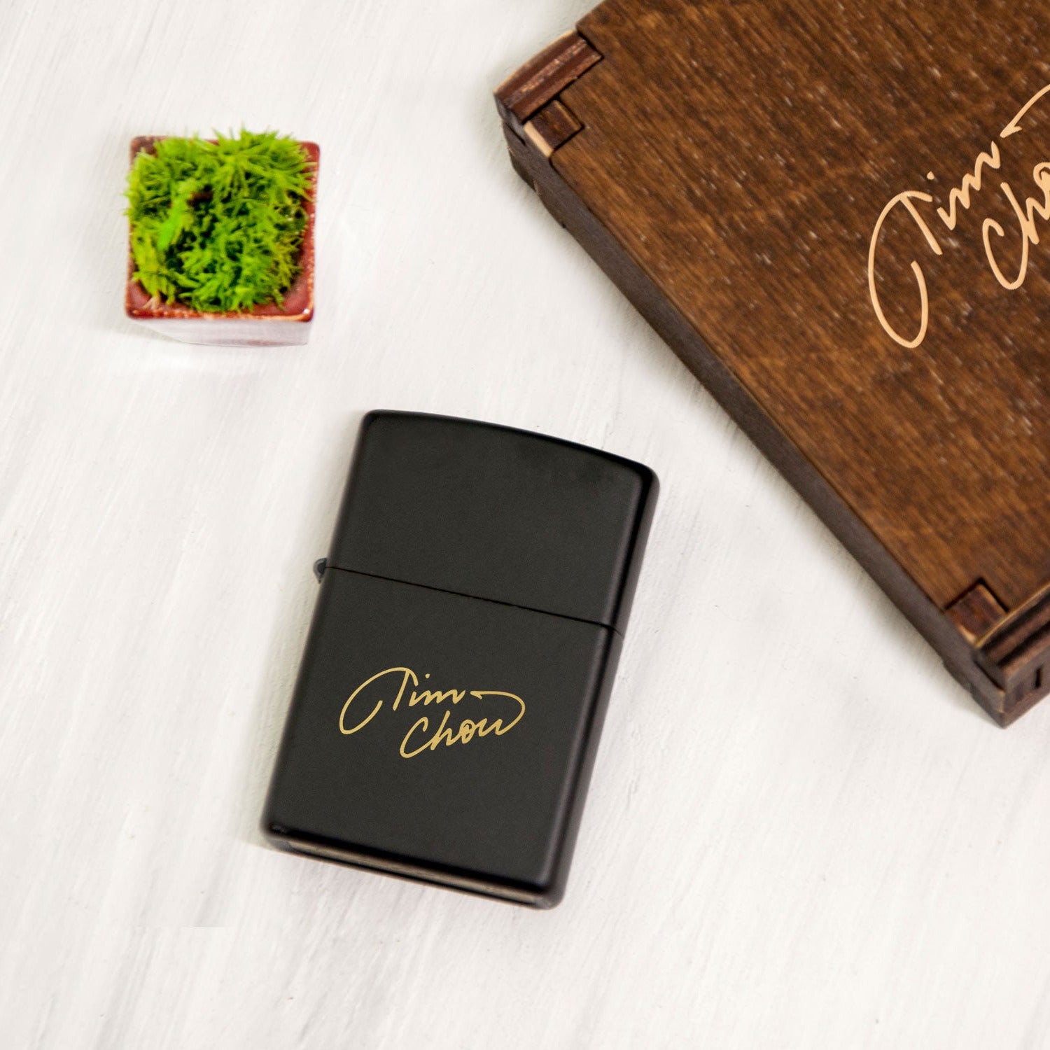 Custom ZIPPO Lighter - Handwritten Gift