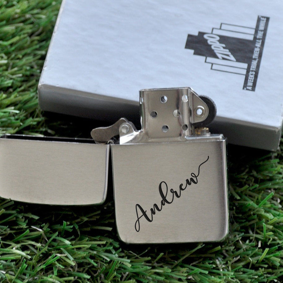 Custom Lighter Zippo - Groomsmen Gifts
