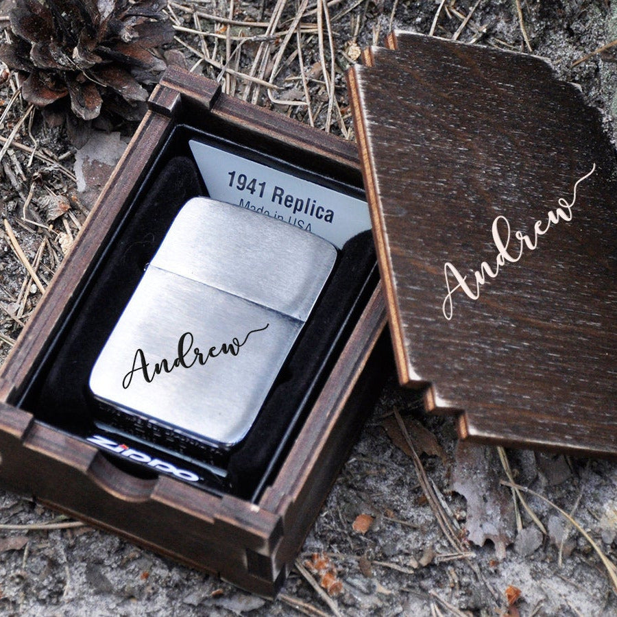 Custom Lighter Zippo - Groomsmen Gifts