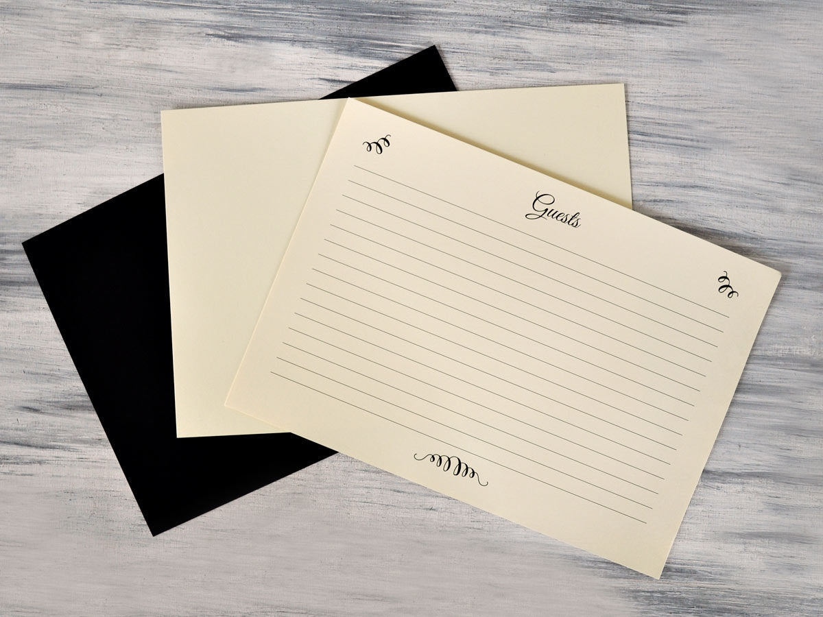 Personalized Wedding Monogram Guestbook - Alternative Wedding Guestbook