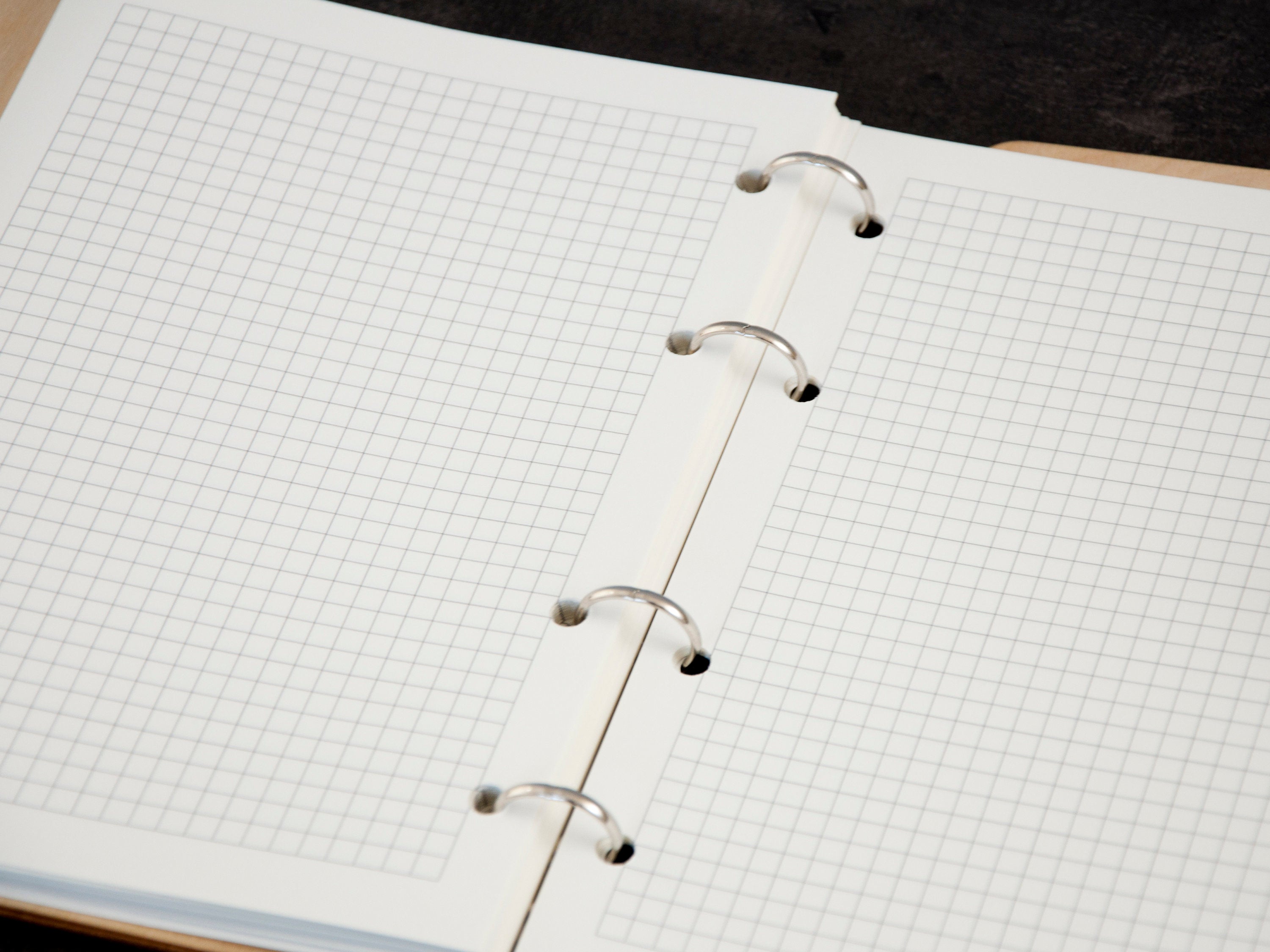 Personalized Recipe Journal with Flowers Pattern - Wooden Journal