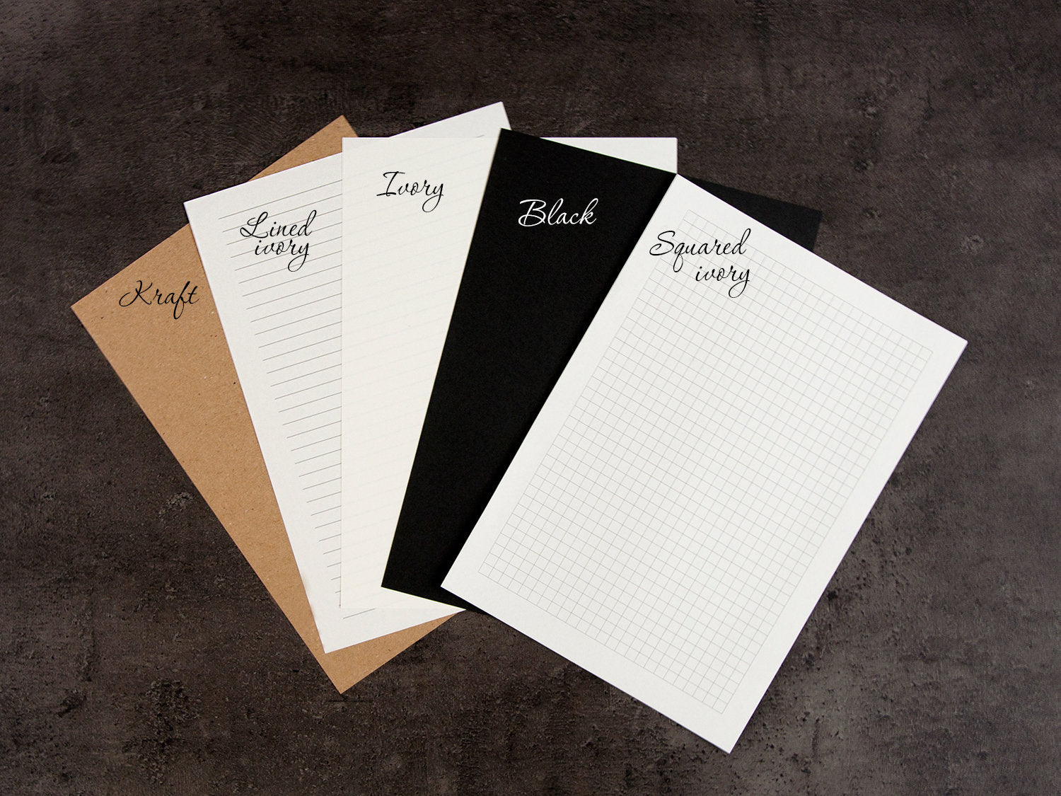 Personalized Recipe Journal with Flowers Pattern - Wooden Journal