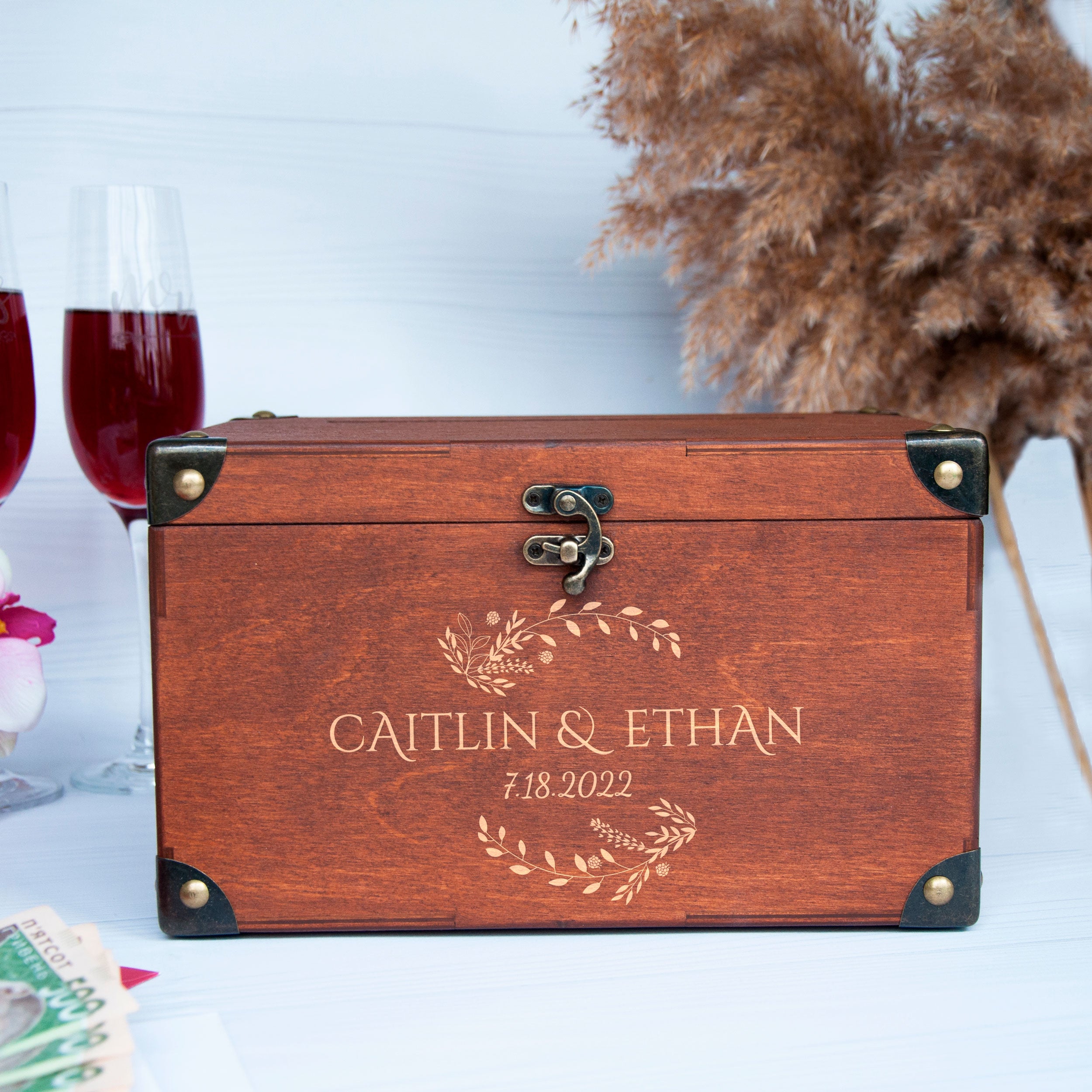 Wedding Box with Slot - Bridal Shower Gifts for Future Mrs