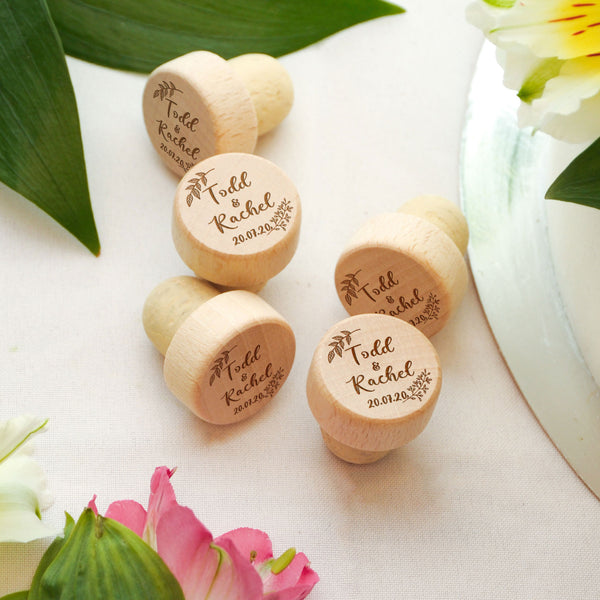 Custom Wine Stopper - Personalized Party Favors
