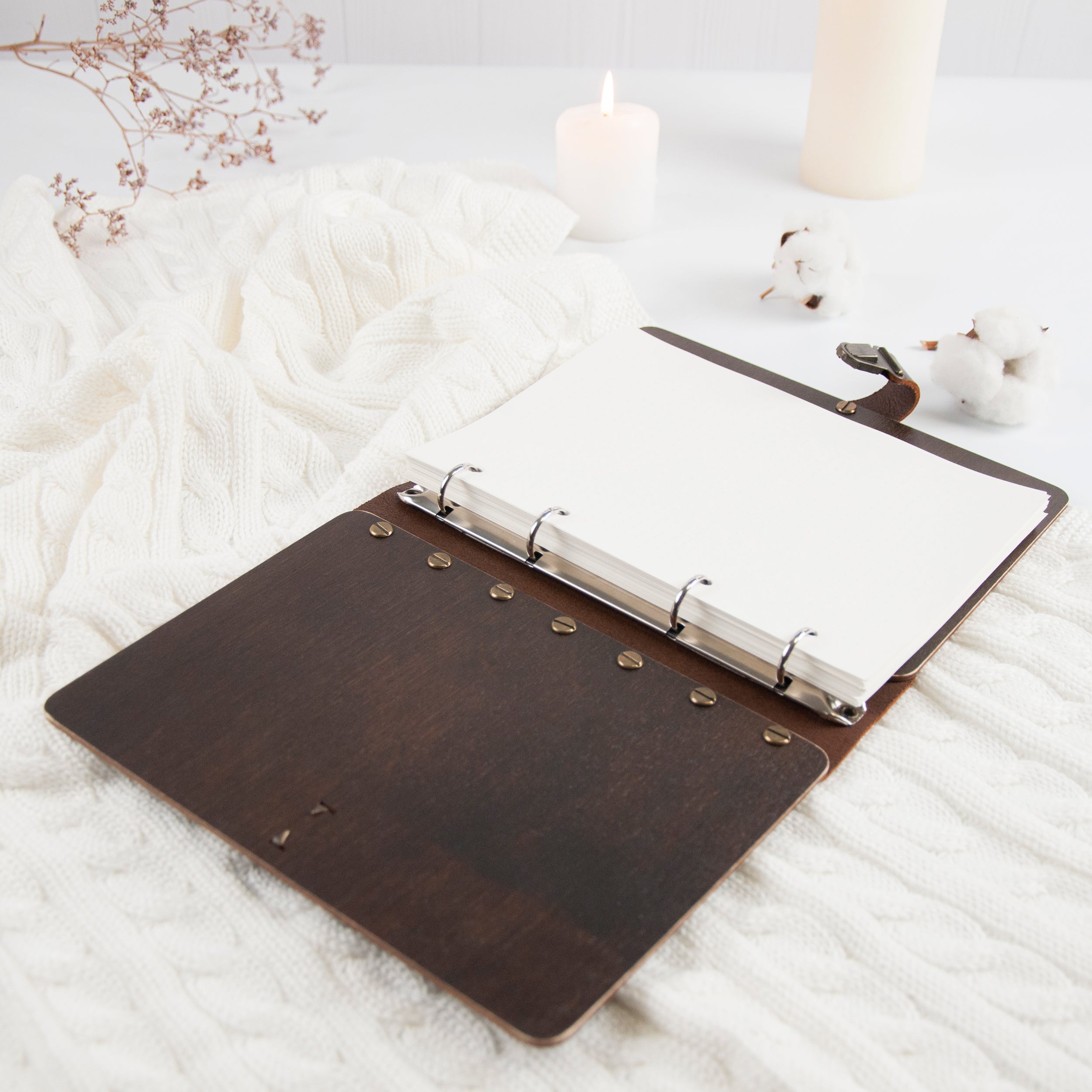 AirBnB Guest Book - Custom Wooden Cabin Guest Book