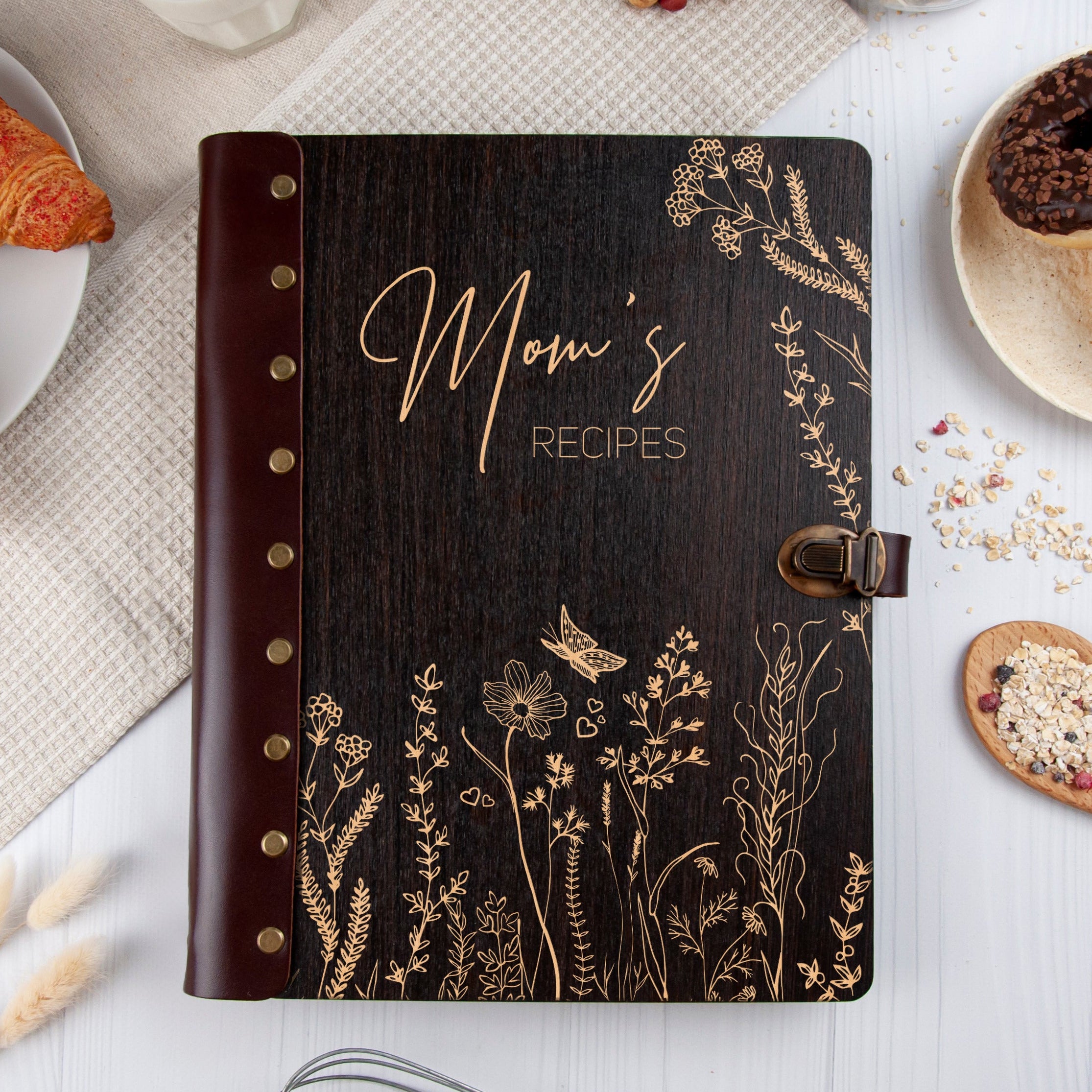 Custom Made Recipe Book - Mom's Recipes