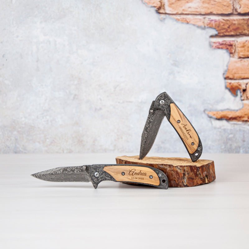 Engraved Pocket Knife - Father's Day Gift for Best Dad