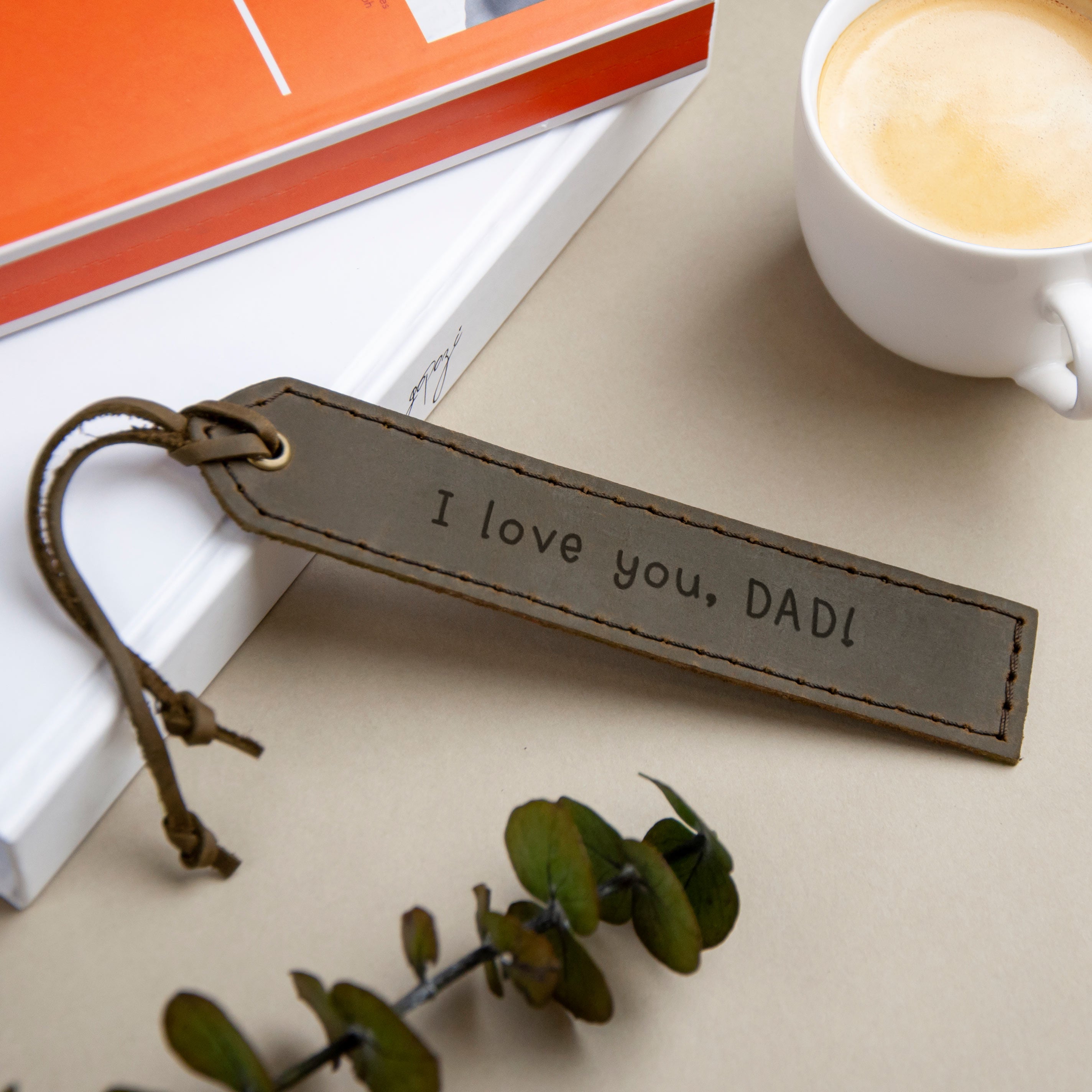 Name  Leather Bookmarks - Birthday Gifts for Book Readers