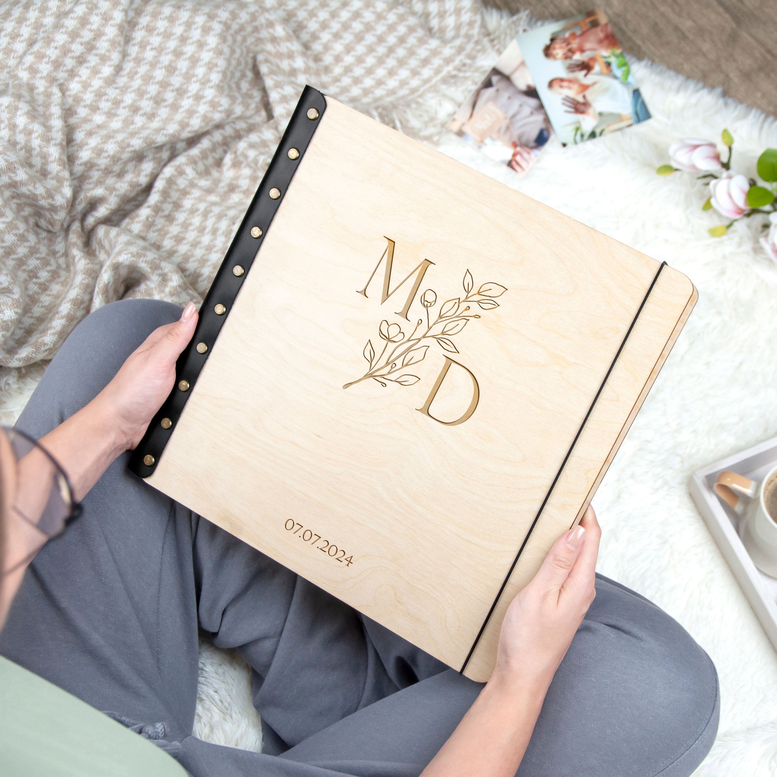 Custom Picture Book with Self Adhesive Sheets