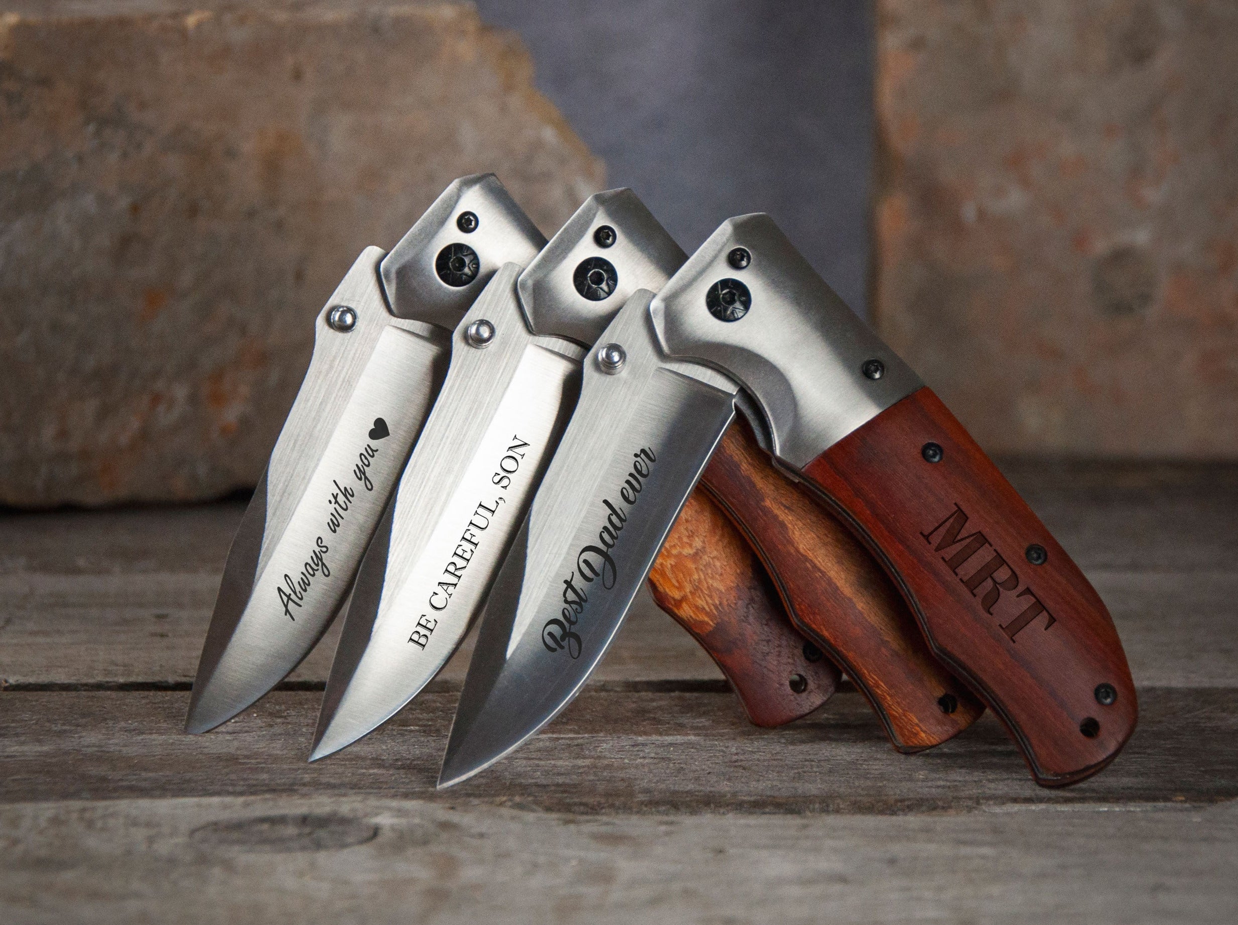 Custom PocketKnife with Personal Engraving