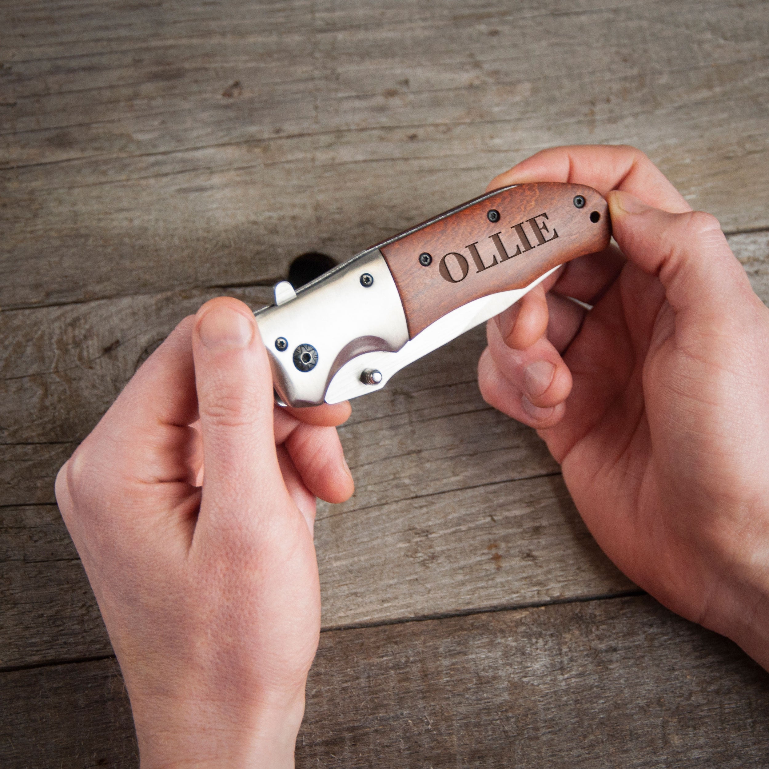 Personalized Pocket Knives - Groomsmen Proposal Gifts