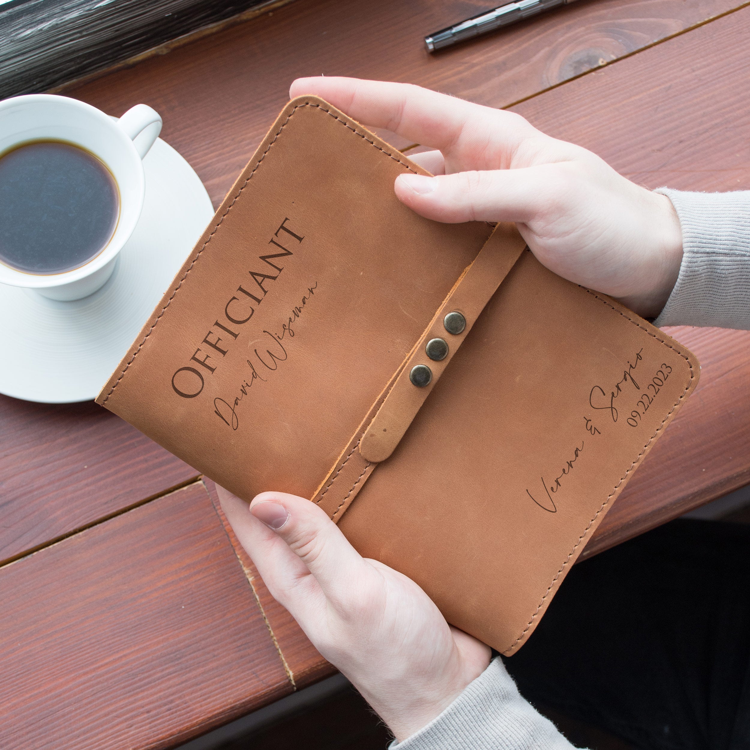 Officiant Journal - Wedding Thank you Gift