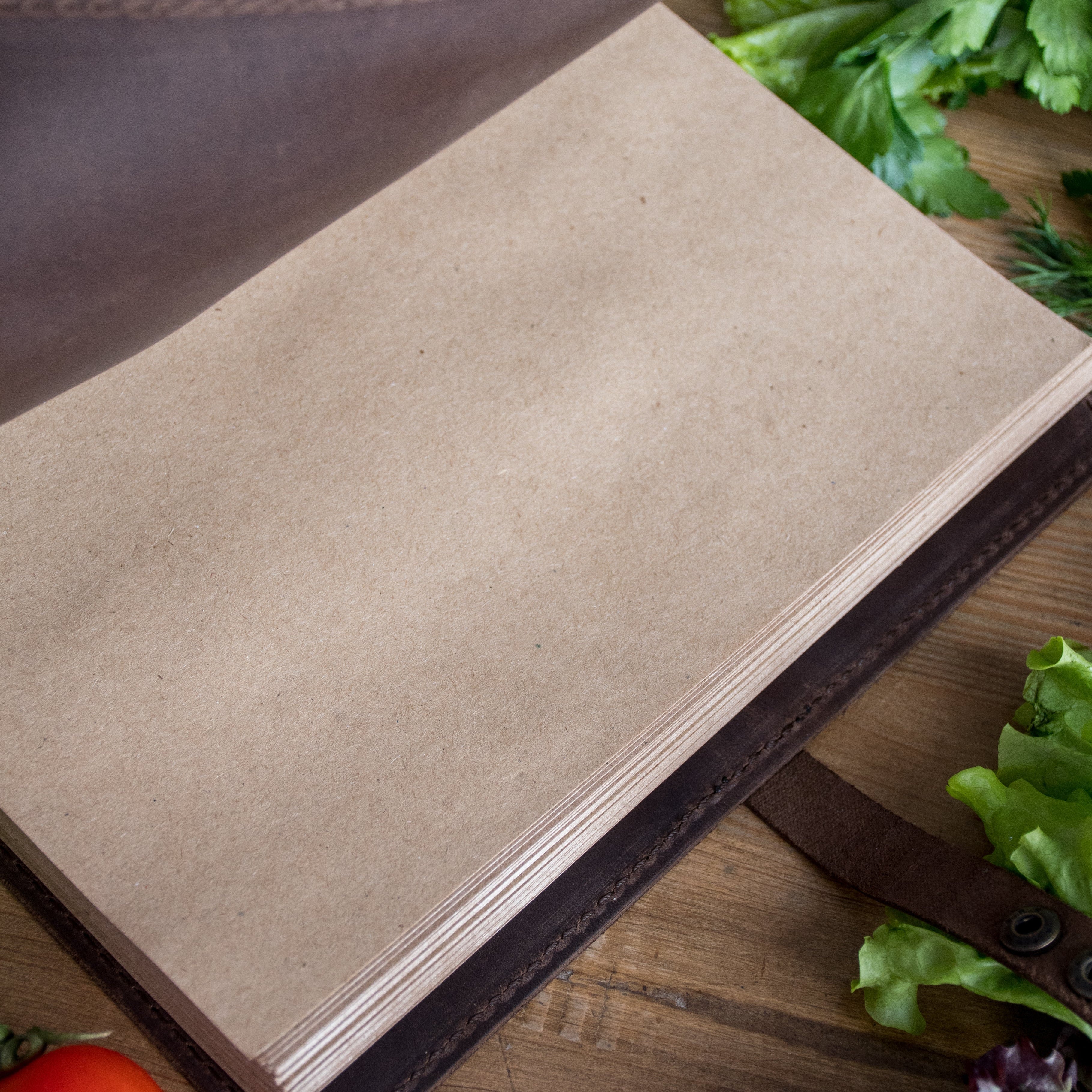 Additional paper set for recipe book