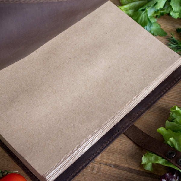 Additional paper set for recipe book