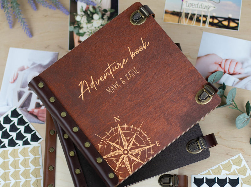 Custom Photo album, Wooden book