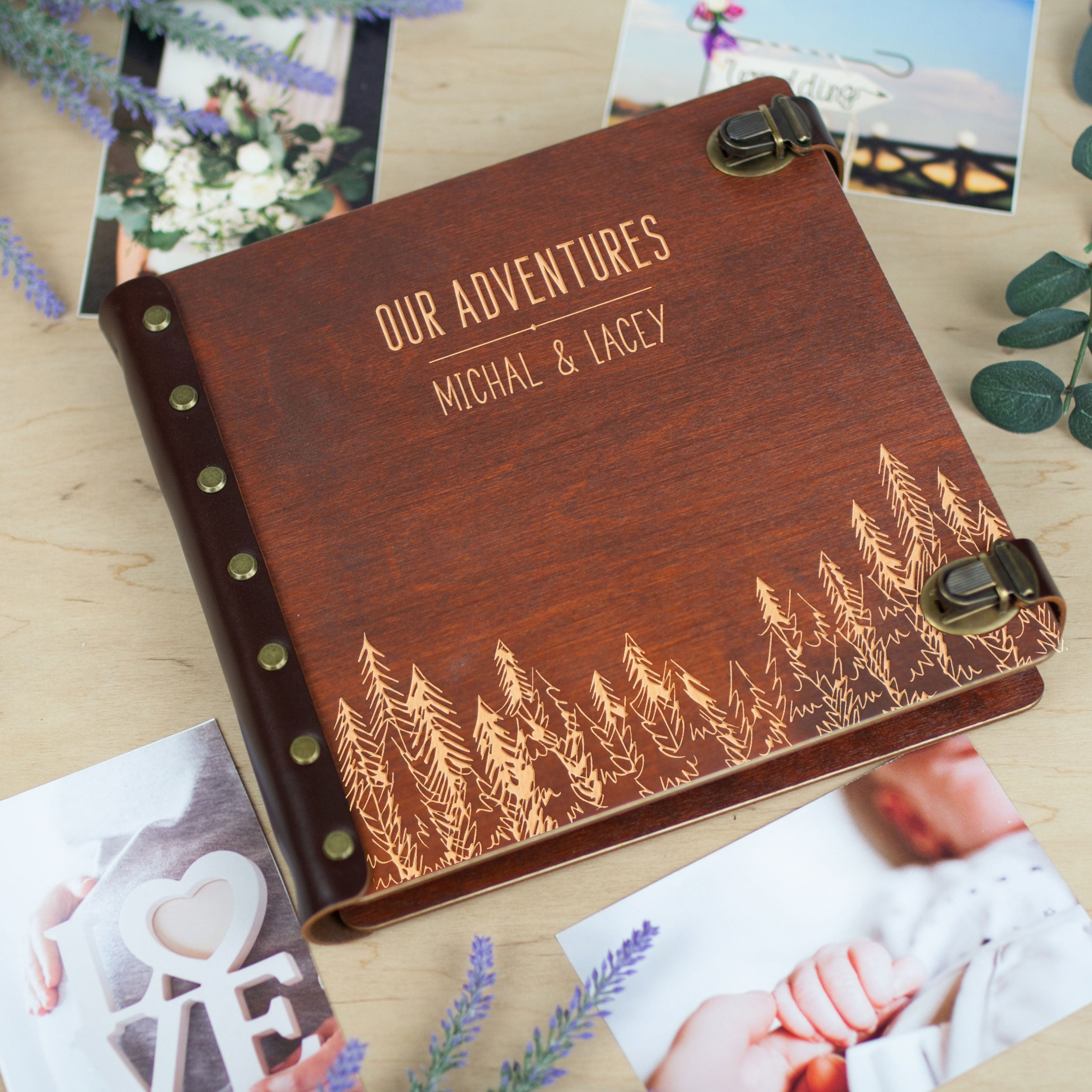 Personalized Scrapbook Album - Gift for Travelers