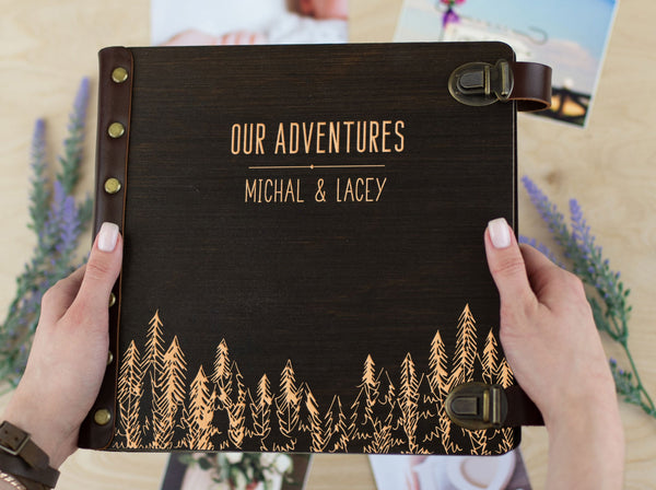 Personalized Scrapbook Album - Gift for Travelers