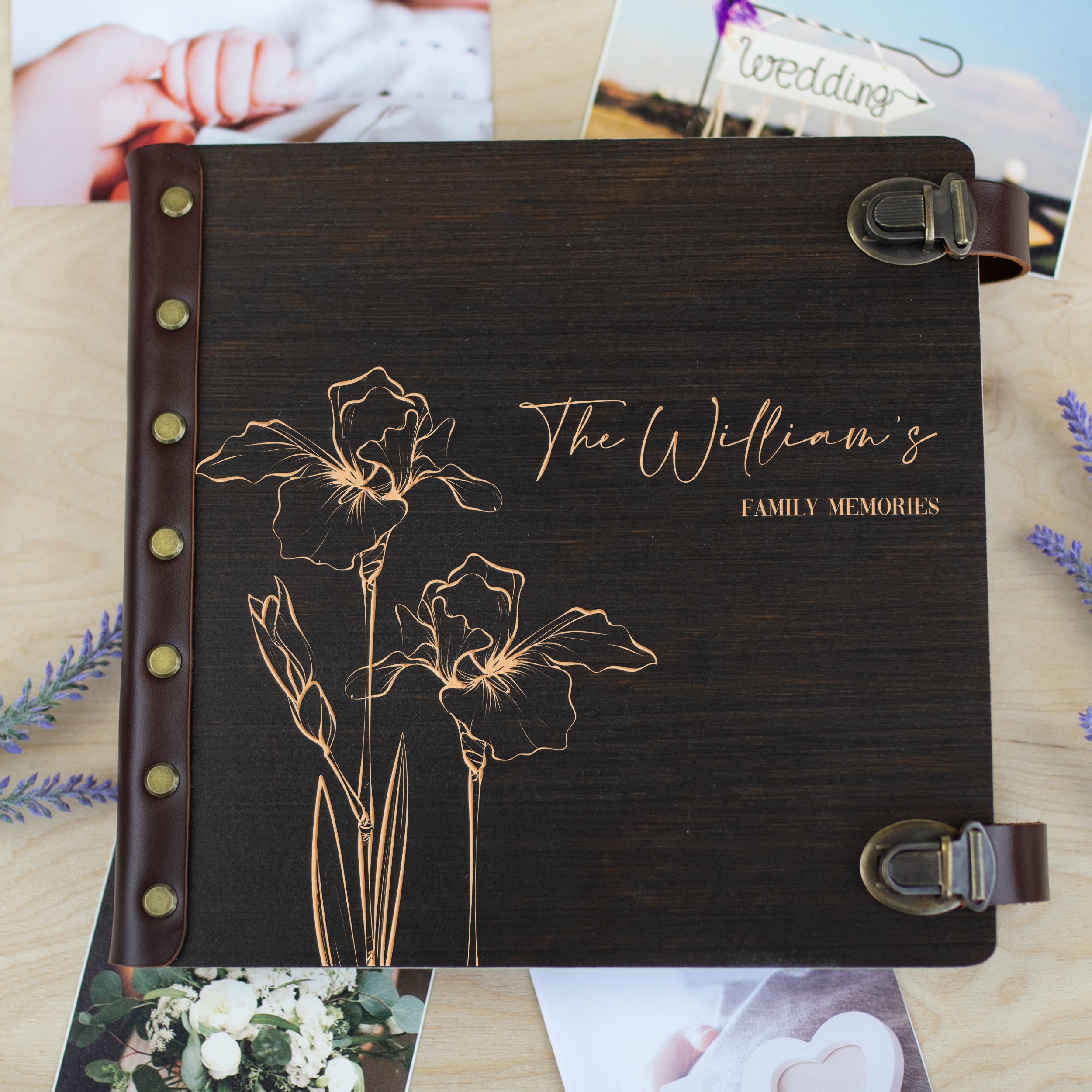 Personalzed Memory Book - Bridal Shower GIfts