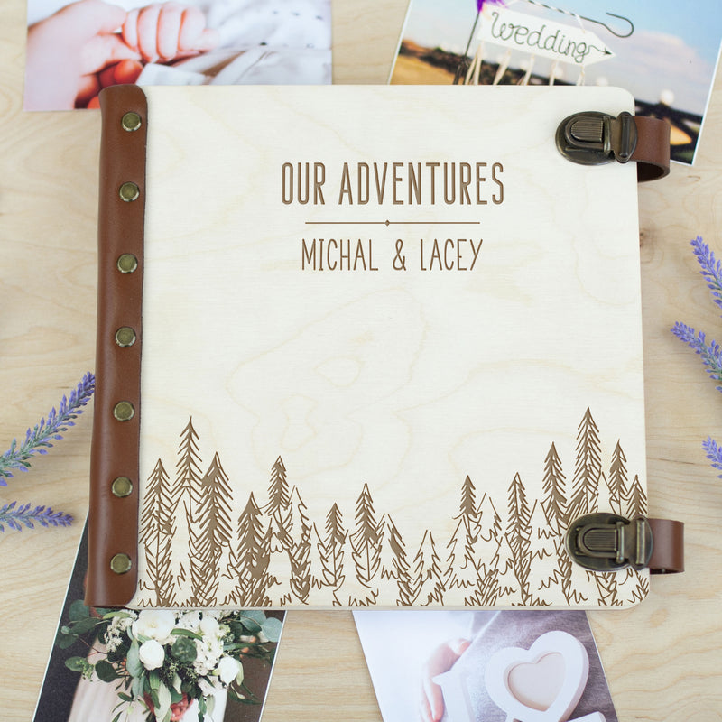 Personalized Scrapbook Album - Gift for Travelers