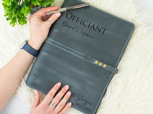 Officiant Journal - Wedding Thank you Gift