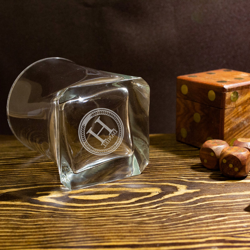 Engraved Rocks Glass - Personalized Gift for Boss