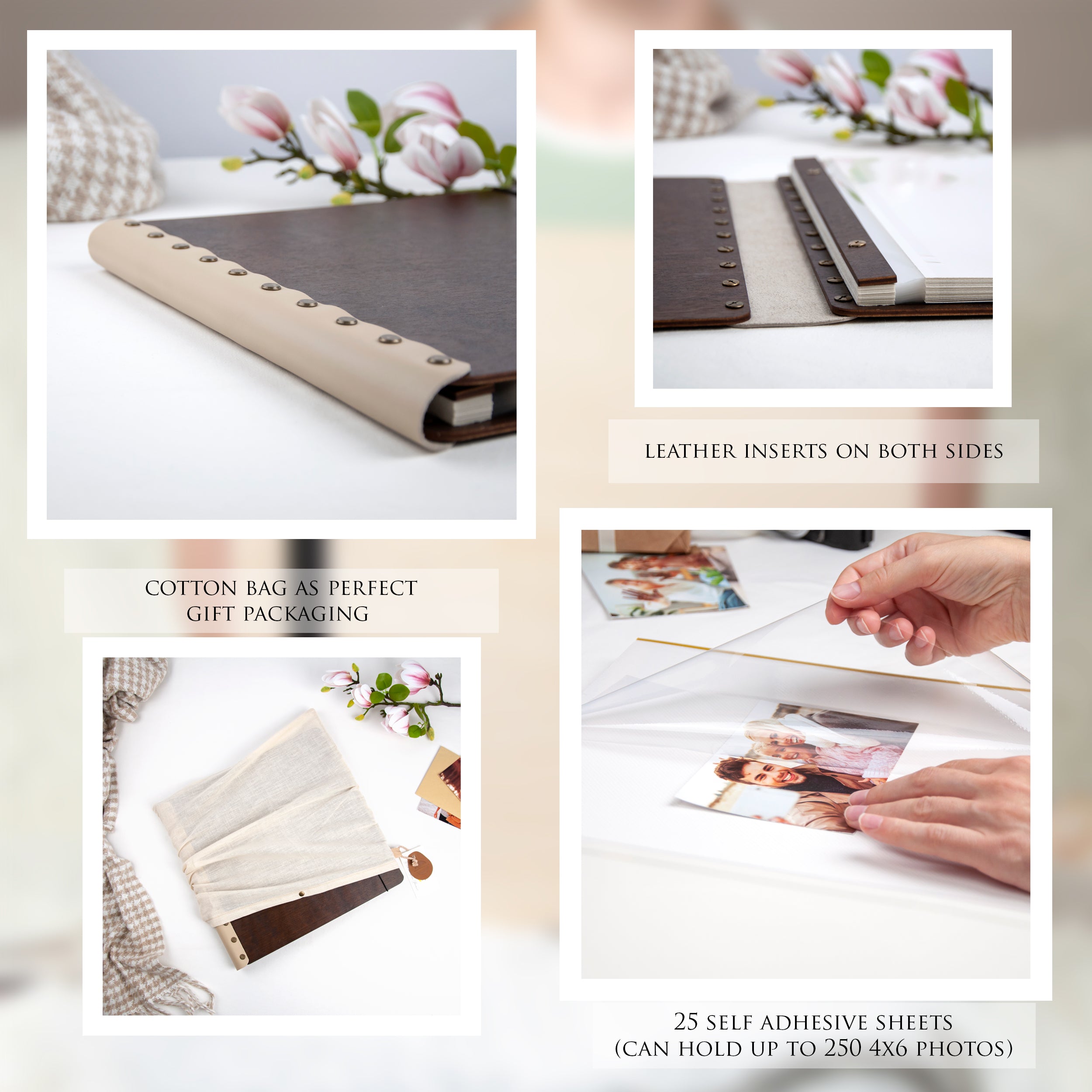 Custom Picture Book with Self Adhesive Sheets