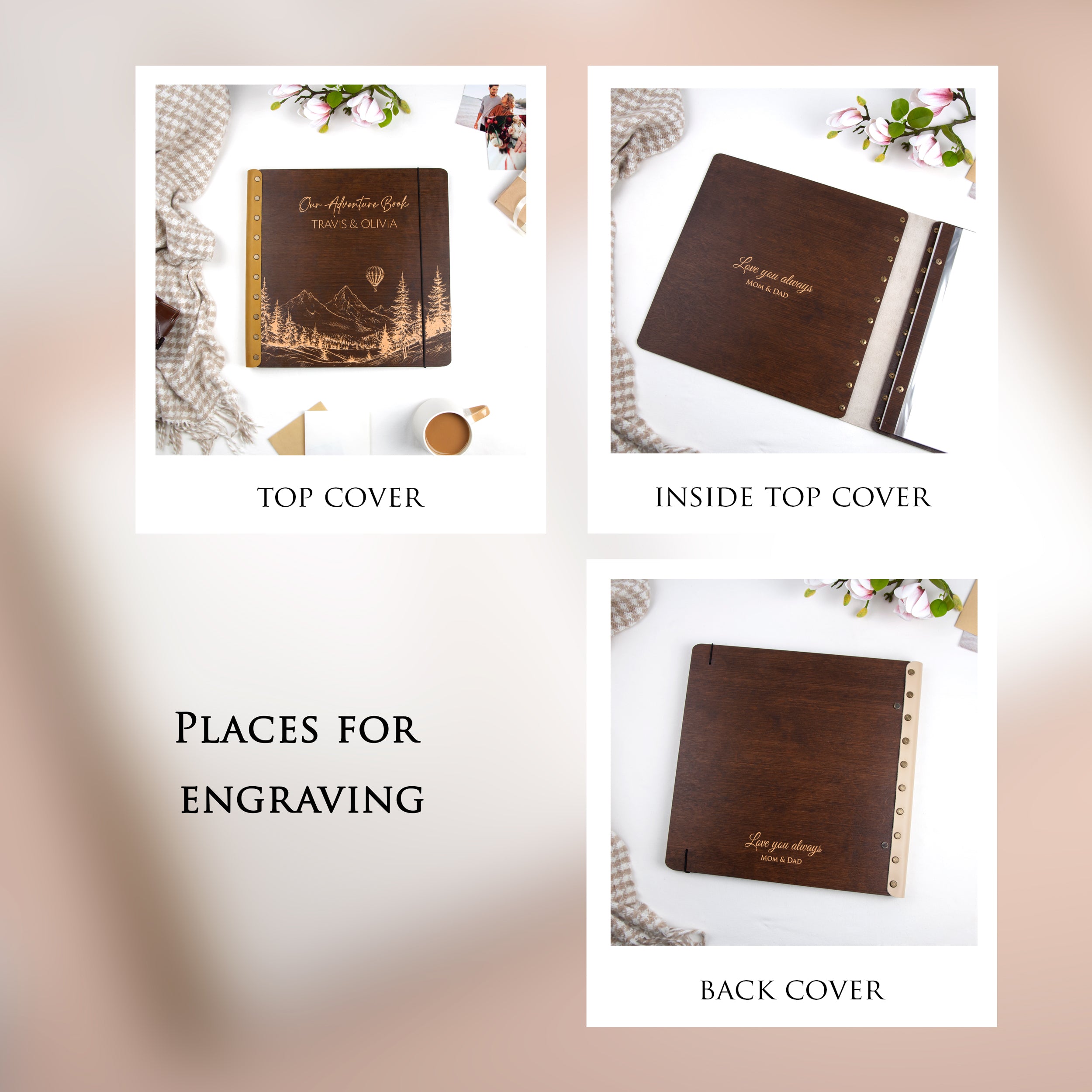 Custom Picture Book with Self Adhesive Sheets