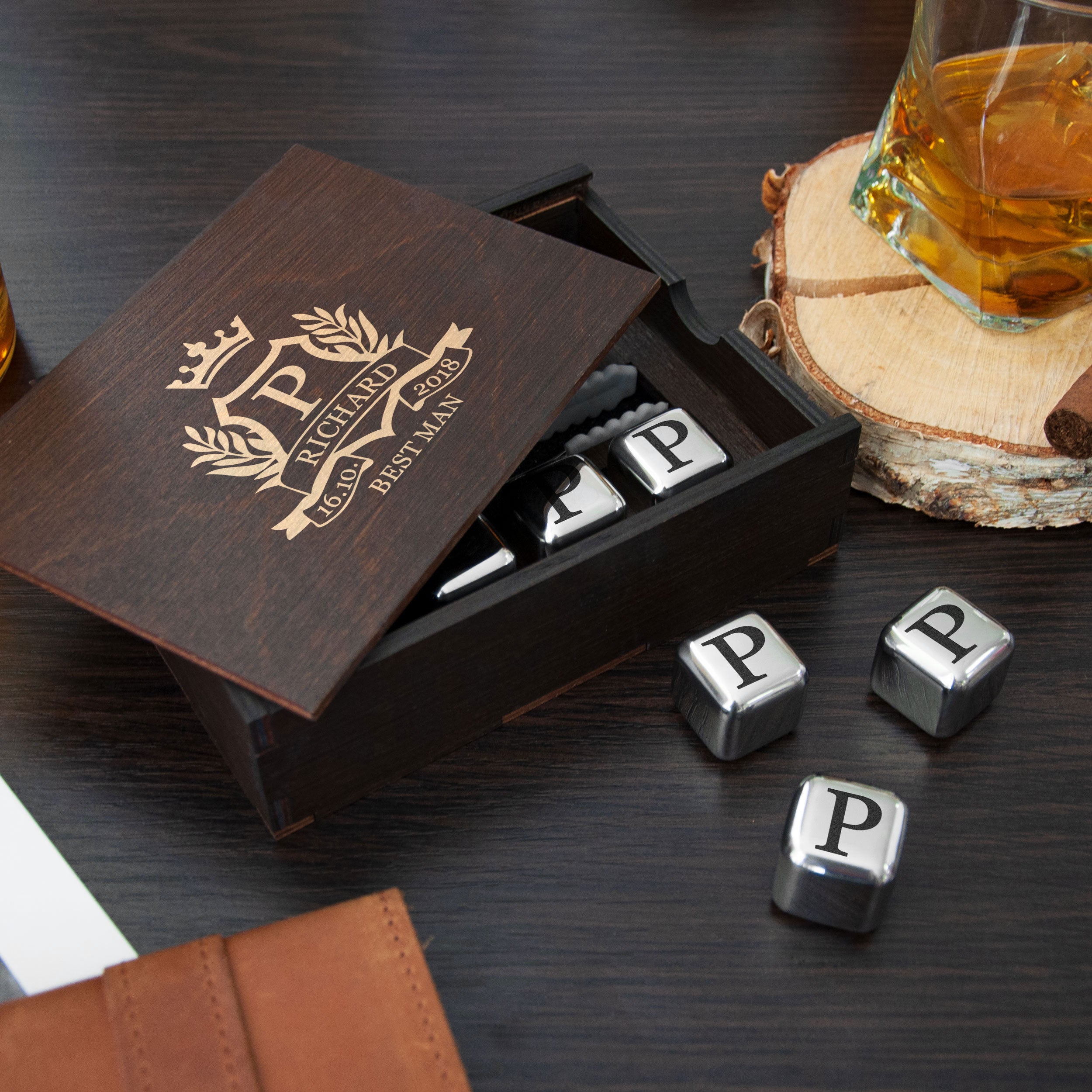 Whiskey Ice Cubes - Groomsmen gifts