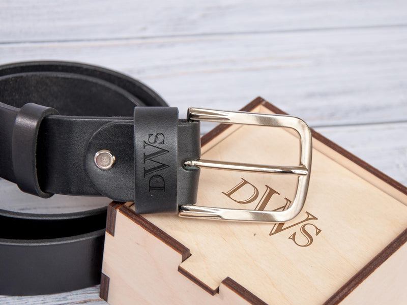Personalized Belt for Him - Groomsmen Gifts