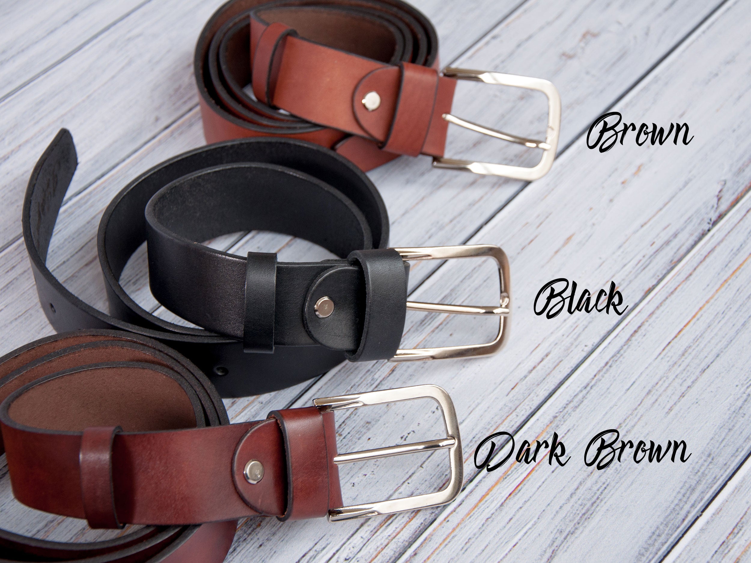 Personalized Belt for Him - Groomsmen Gifts