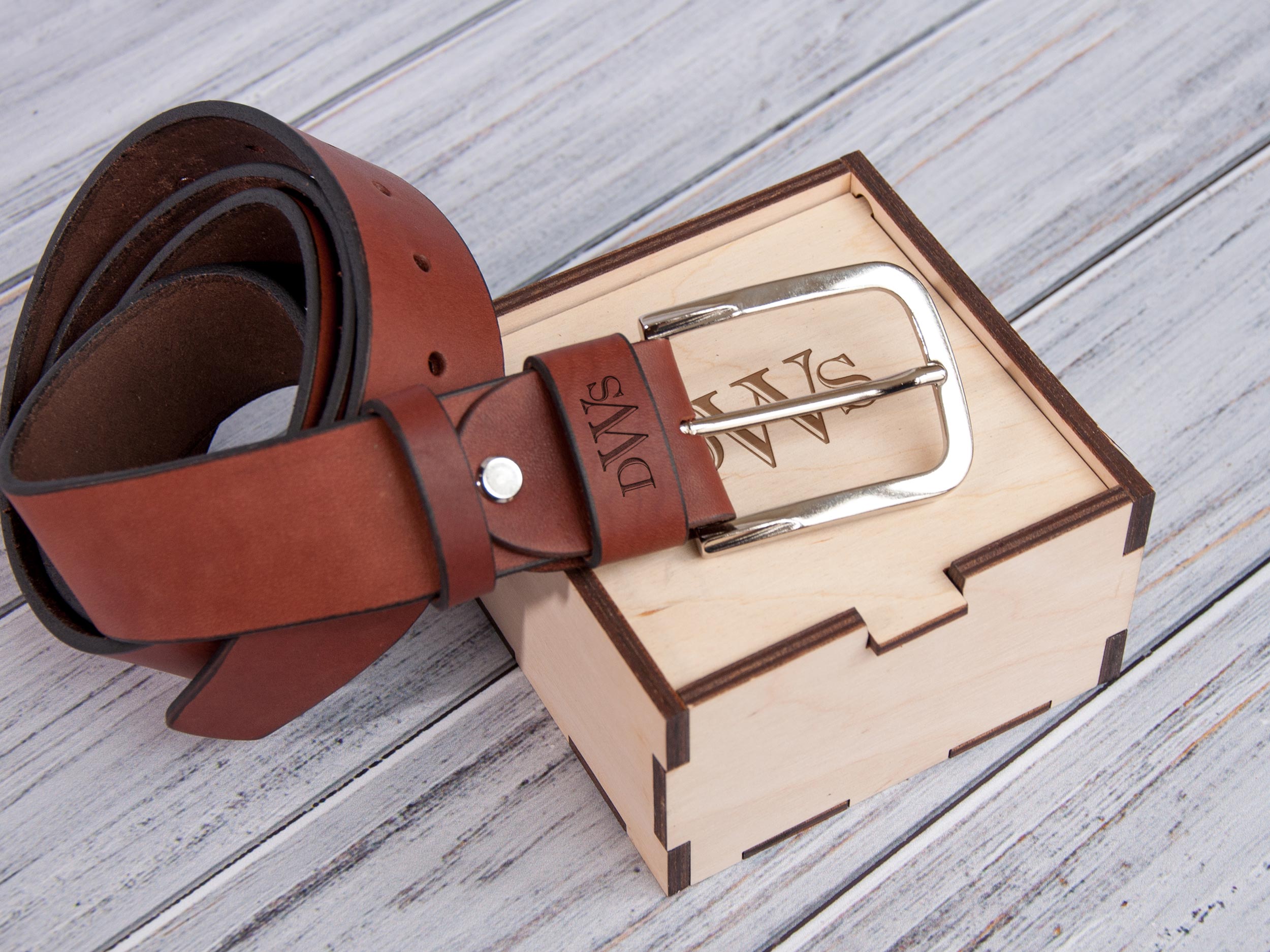 Personalized Belt for Him - Groomsmen Gifts